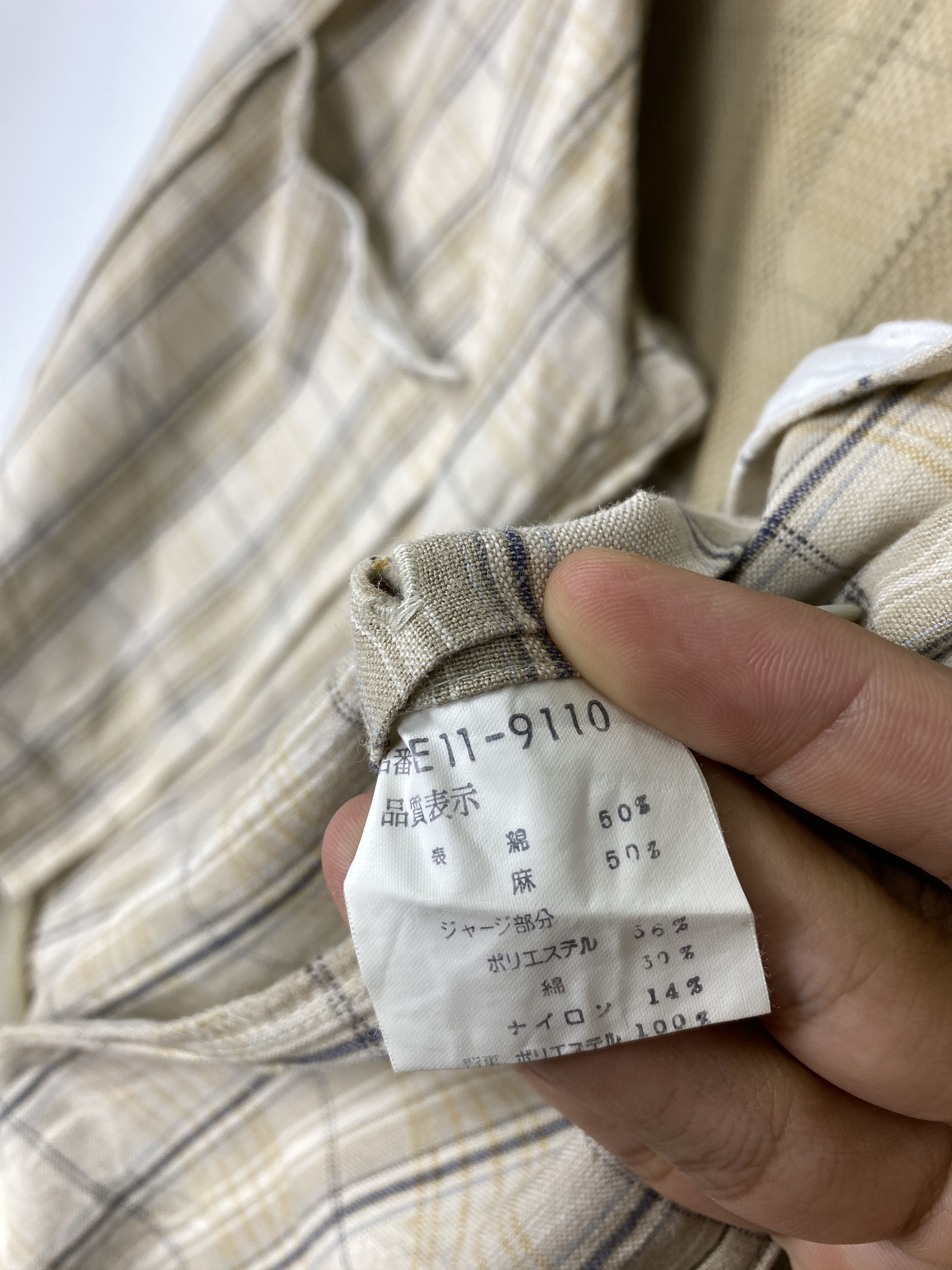 Japanese Brand × Vintage Vintage Vesvio Italian Style Checkered Zip Up Jacket Size US M / EU 48-50 / 2 - 11 Thumbnail