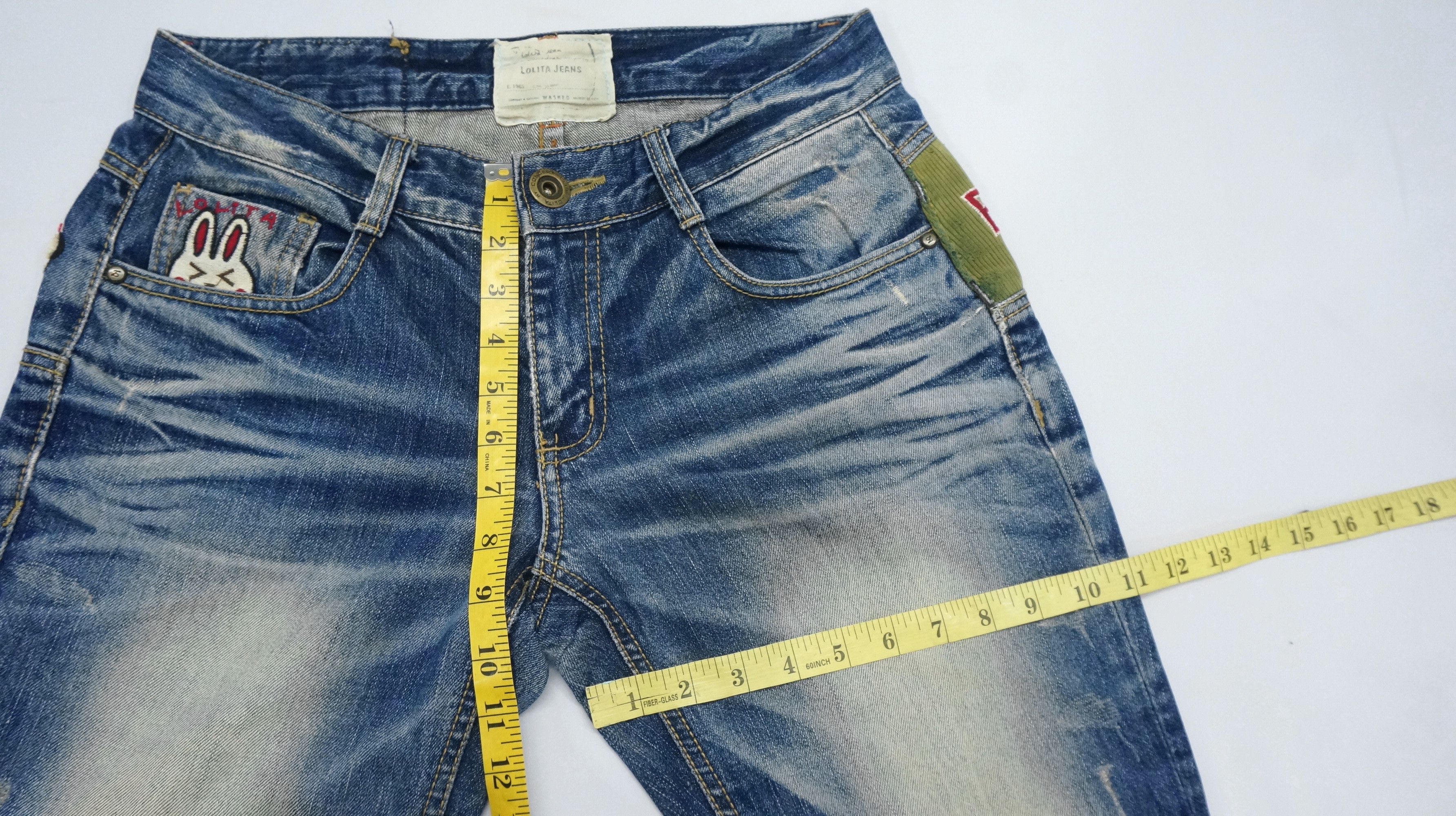 Japanese Brand RARE 🔥 YOSHITOMO NARA LOLITA Bunny Vintage Jeans Size US 29 - 18 Thumbnail