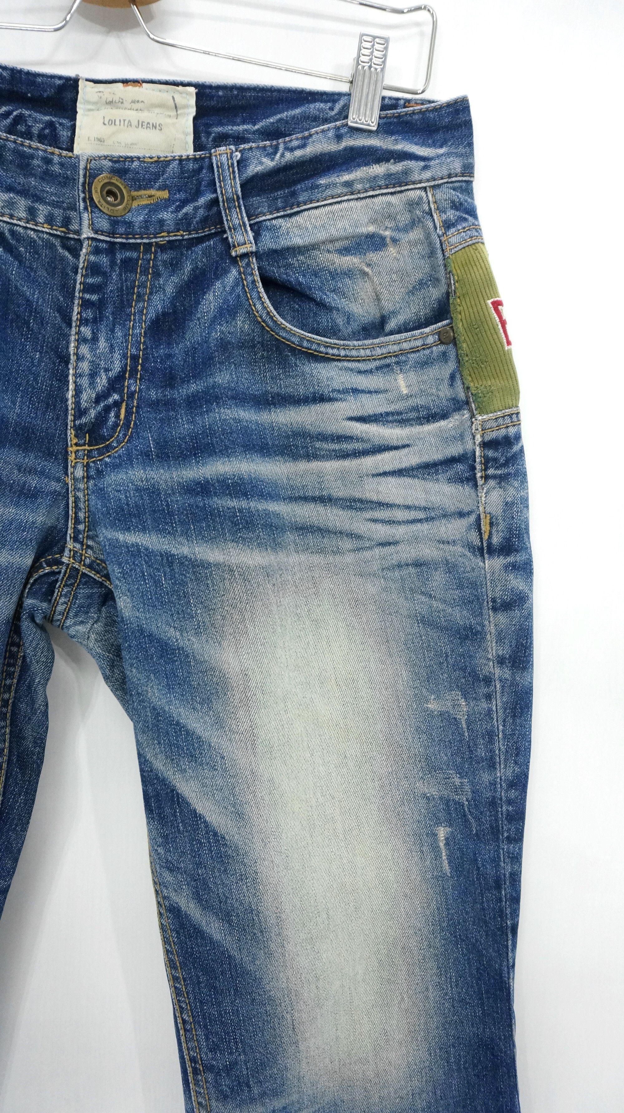 Japanese Brand RARE 🔥 YOSHITOMO NARA LOLITA Bunny Vintage Jeans Size US 29 - 7 Thumbnail