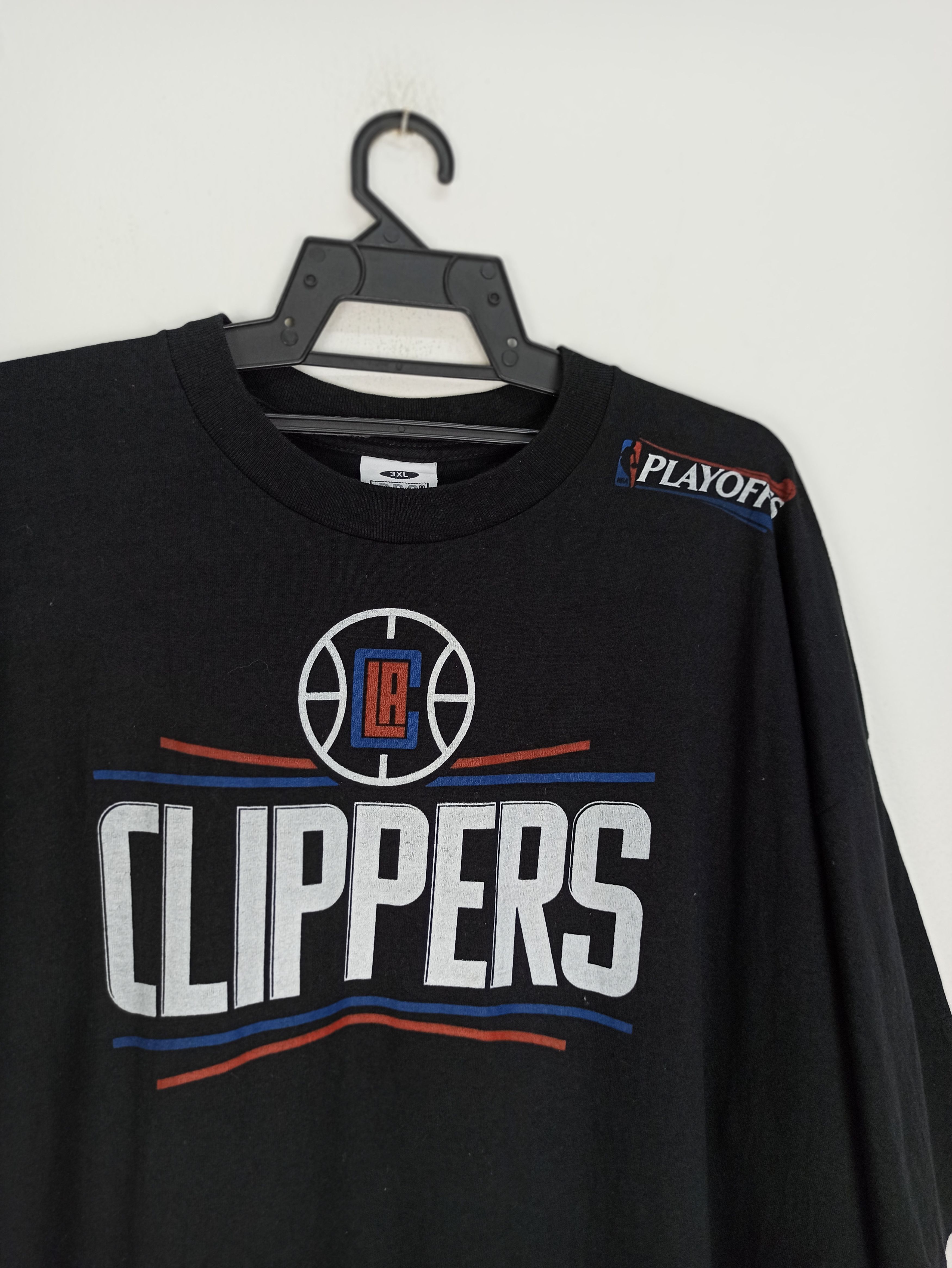 NBA Vintage NBA LA Clippers Team Playoff Tshirt Big Size Size US XXL / EU 58 / 5 - 2 Thumbnail