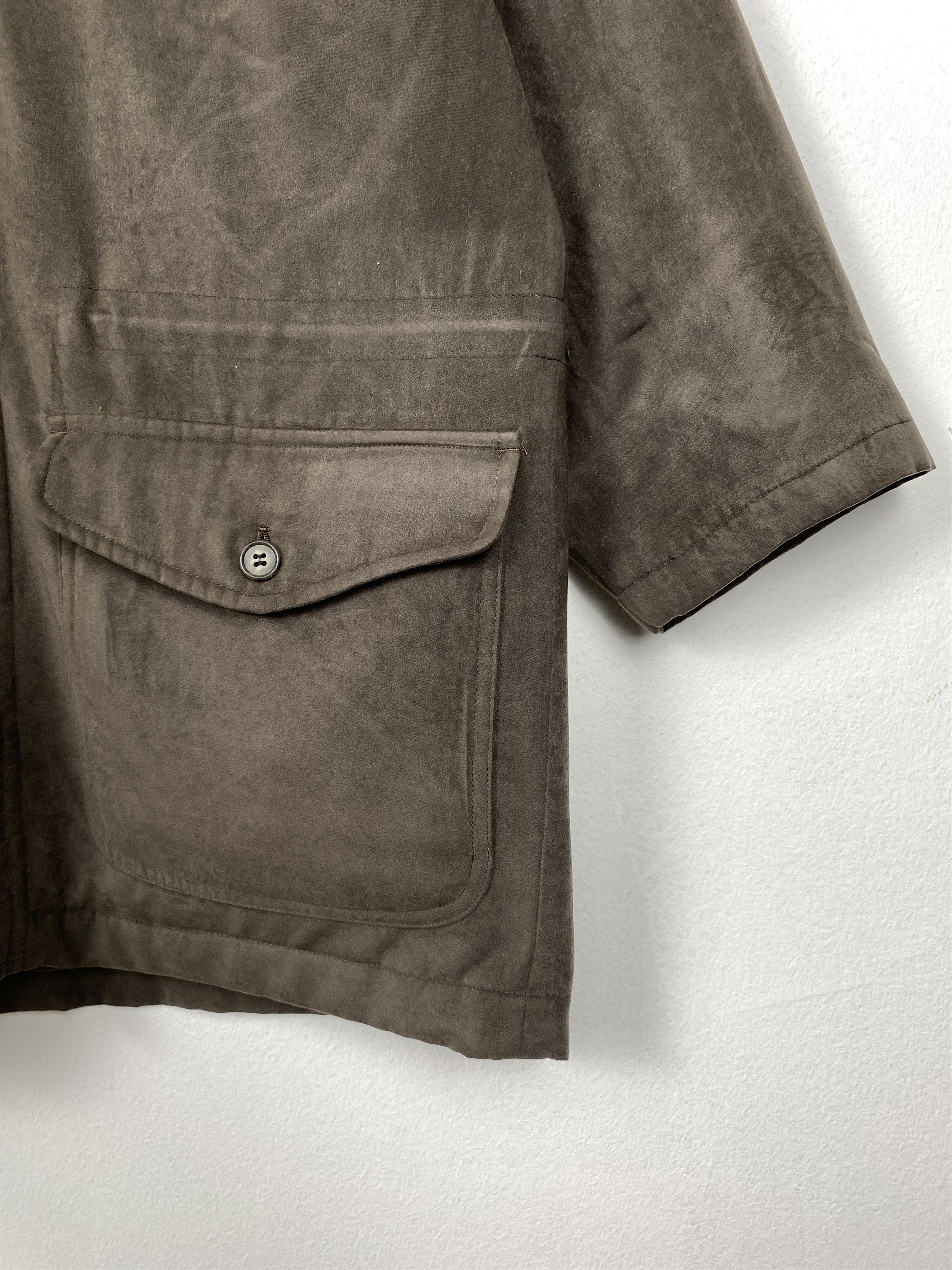 Japanese Brand Vintage ON FRIDAY Quilted Lining Hoodie Jacket J1119 Size US M / EU 48-50 / 2 - 4 Thumbnail