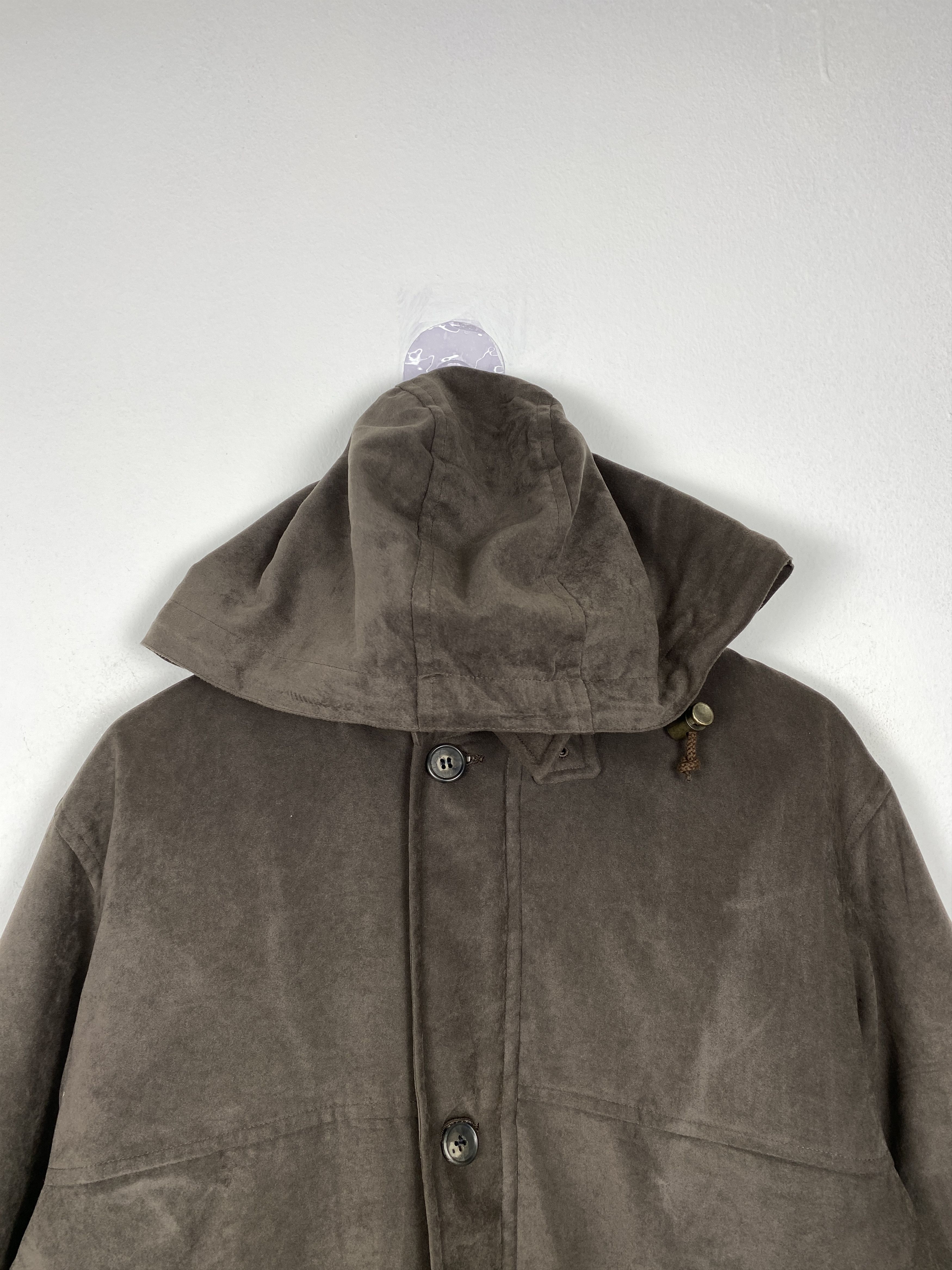 Japanese Brand Vintage ON FRIDAY Quilted Lining Hoodie Jacket J1119 Size US M / EU 48-50 / 2 - 2 Thumbnail