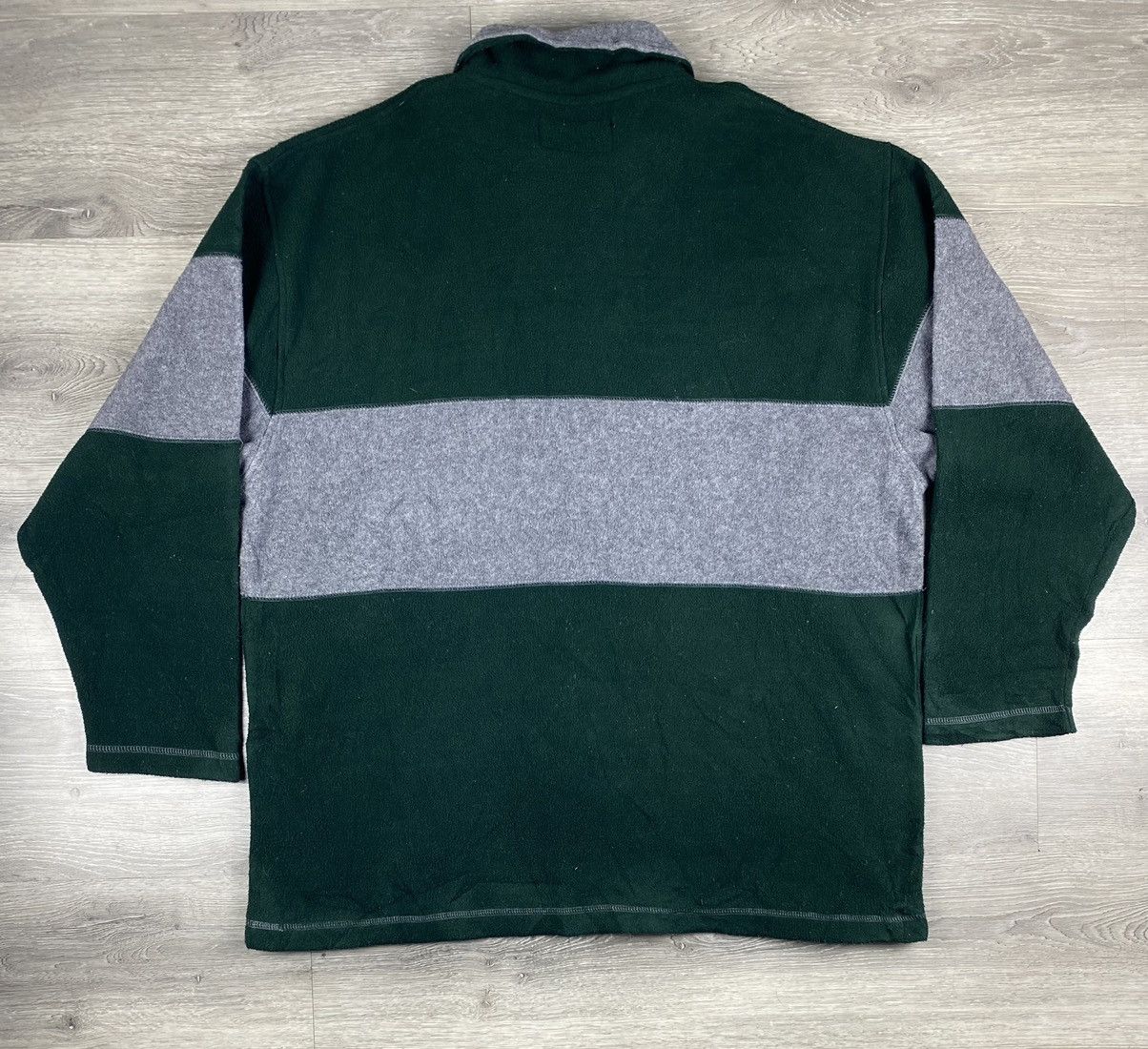 Lucky Brand Vintage 90s Lucky Stripes Fleece Polos Sweatshirt Size US L / EU 52-54 / 3 - 6 Thumbnail