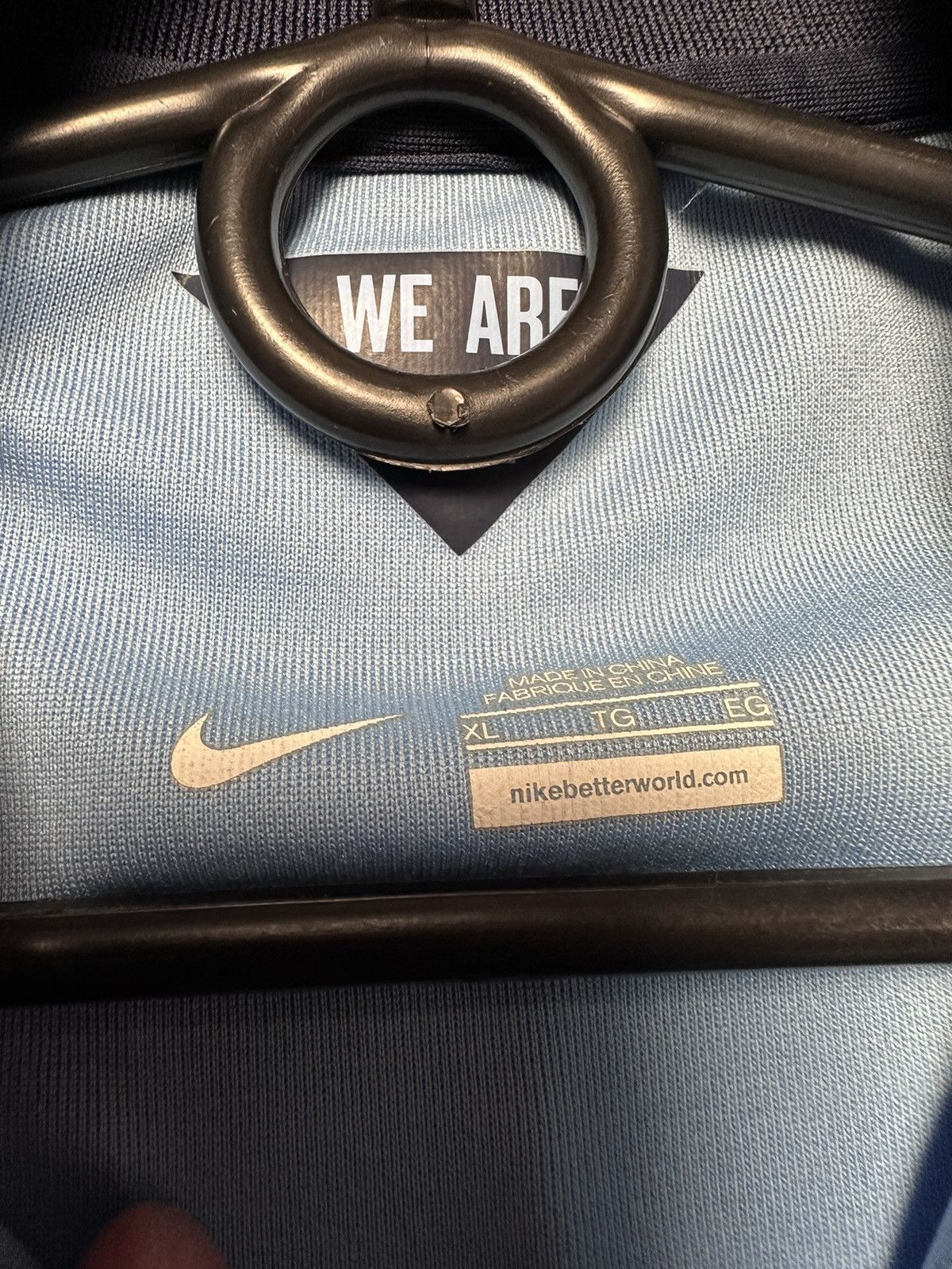 Vintage Vintage Nike Manchester City soccer track jacket size XL Size US XL / EU 56 / 4 - 5 Thumbnail