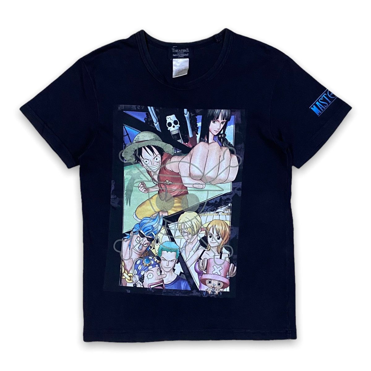 Mastermind Japan RARE MASTERMIND X ONE PIECE ANIME T SHIRT | Grailed