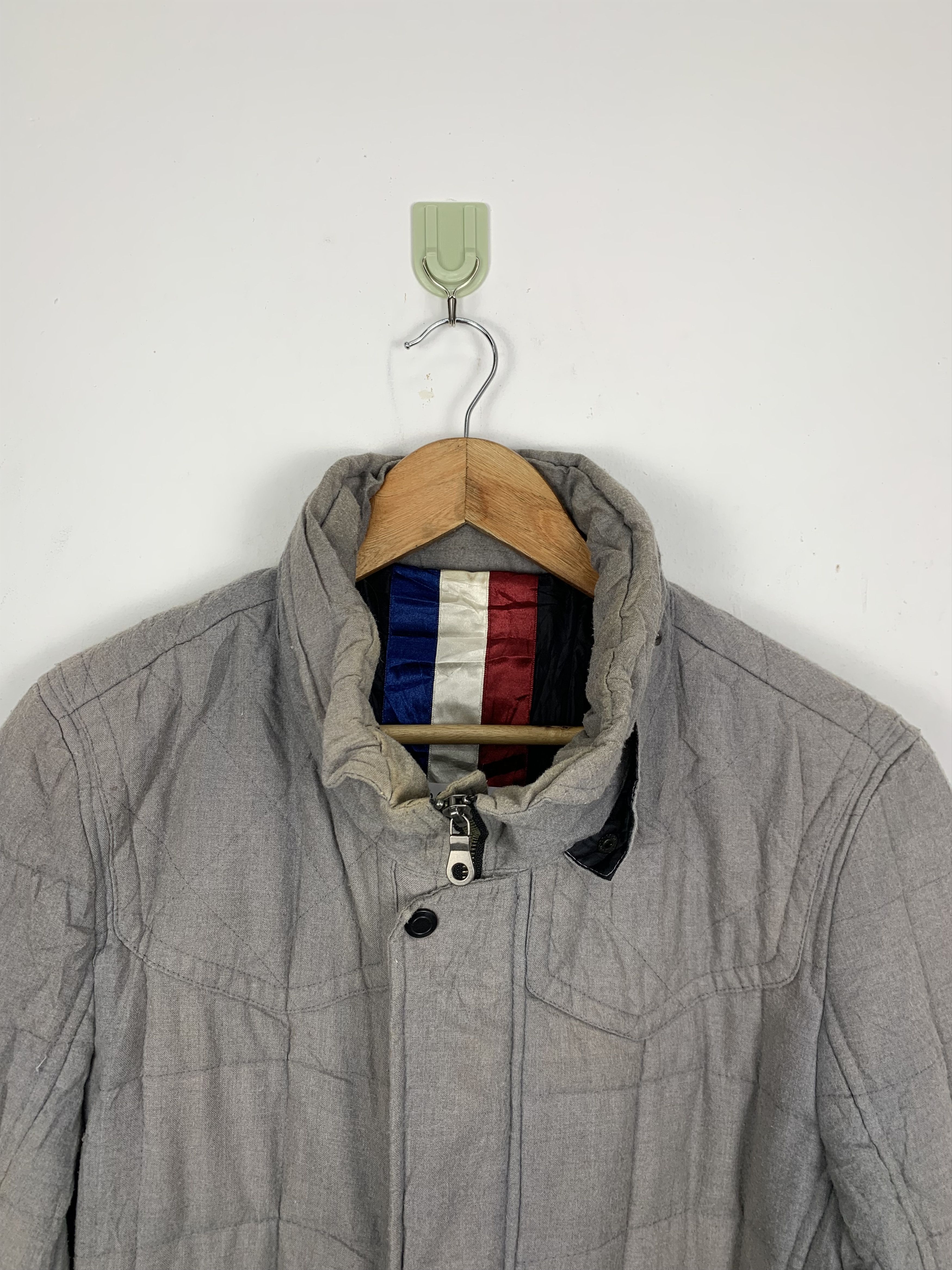 HIDEAWAYS Vintage HIDEAWAYS Puffer France Flag Lining Jacket J0601 Size US S / EU 44-46 / 1 - 2 Thumbnail