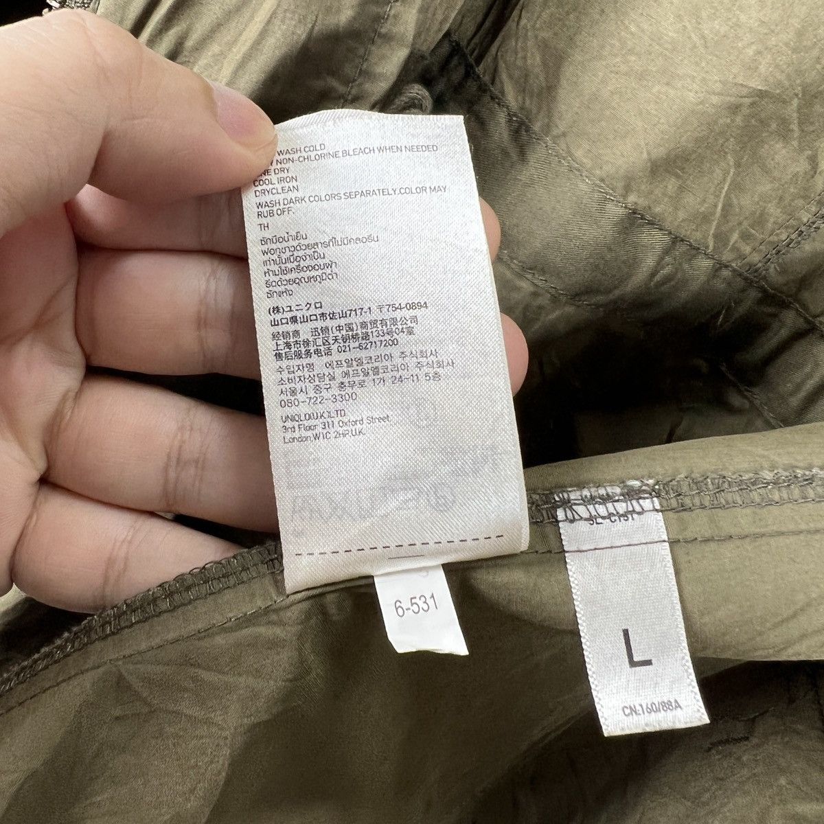 Uniqlo Vintage Uniqlo Multi Pocket Jacket Military J0105 Size US S / EU 44-46 / 1 - 12 Thumbnail