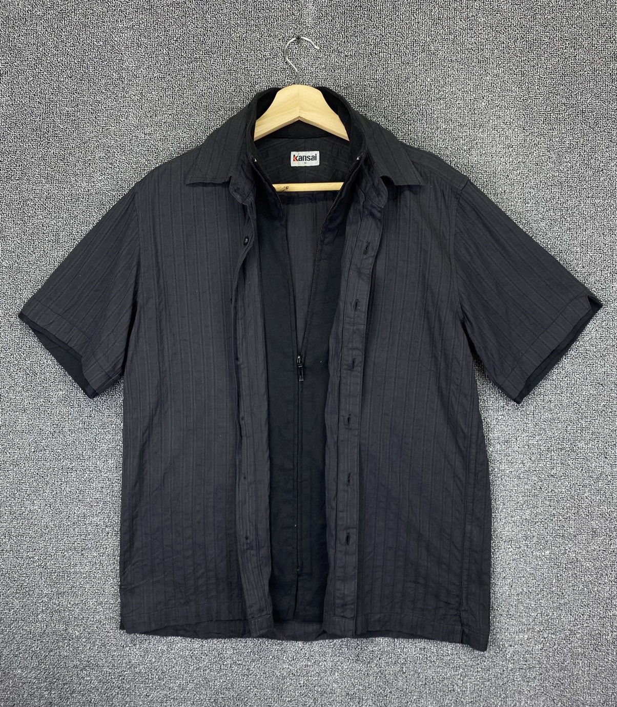 Kansai Yamamoto Vintage Kansai Yamamoto Shirts Button Up Size US M / EU 48-50 / 2 - 4 Thumbnail