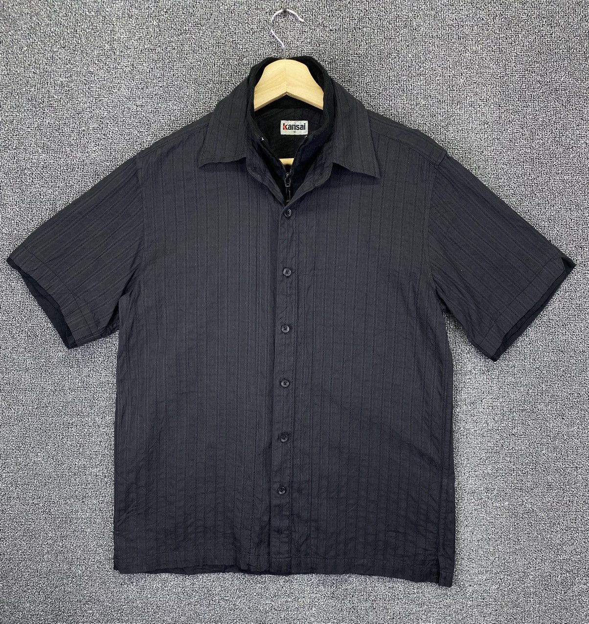 Kansai Yamamoto Vintage Kansai Yamamoto Shirts Button Up Size US M / EU 48-50 / 2 - 1 Thumbnail