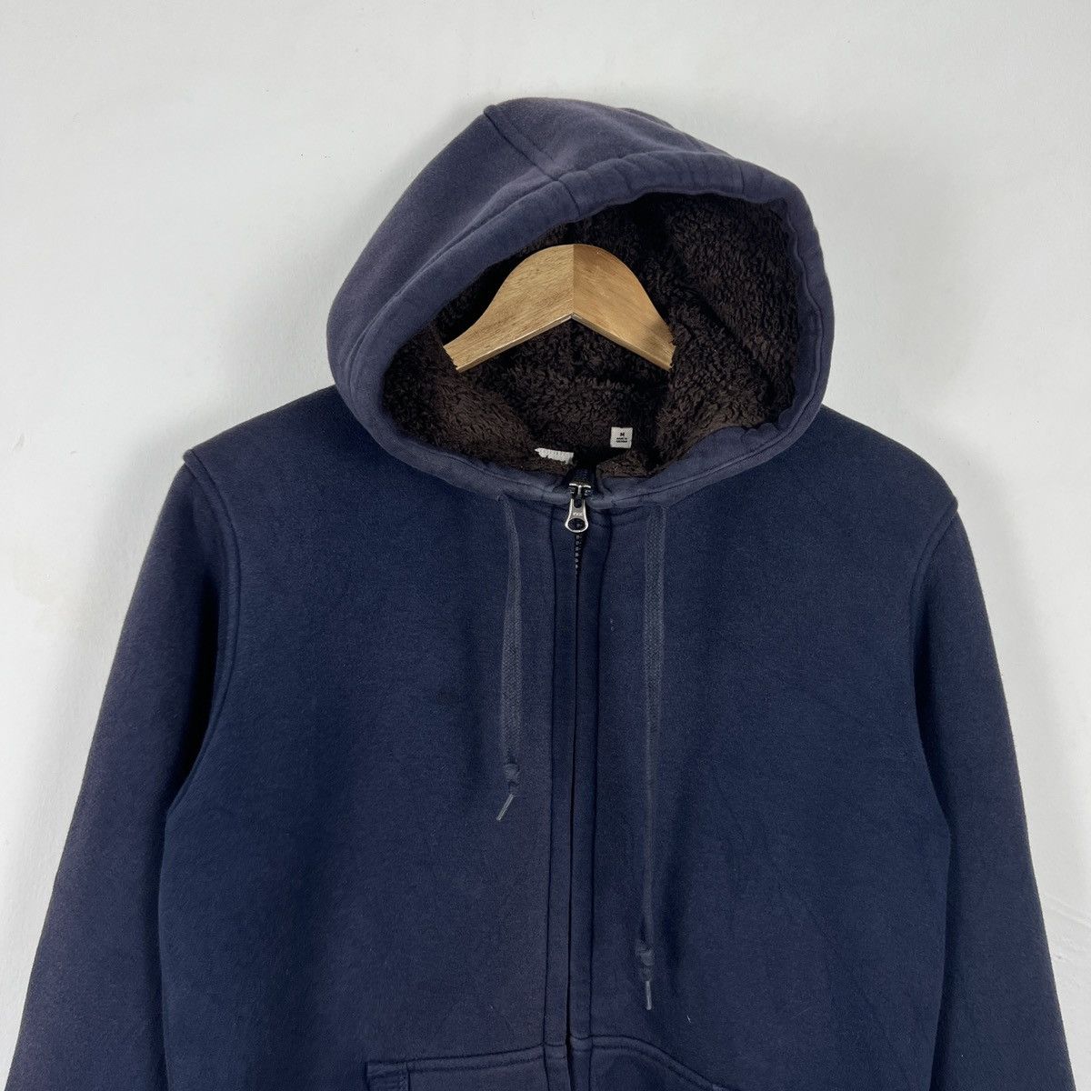 Uniqlo UNIQLO Fleece Lining SunFaded Hoodie Sweater J0106 Size US S / EU 44-46 / 1 - 2 Thumbnail