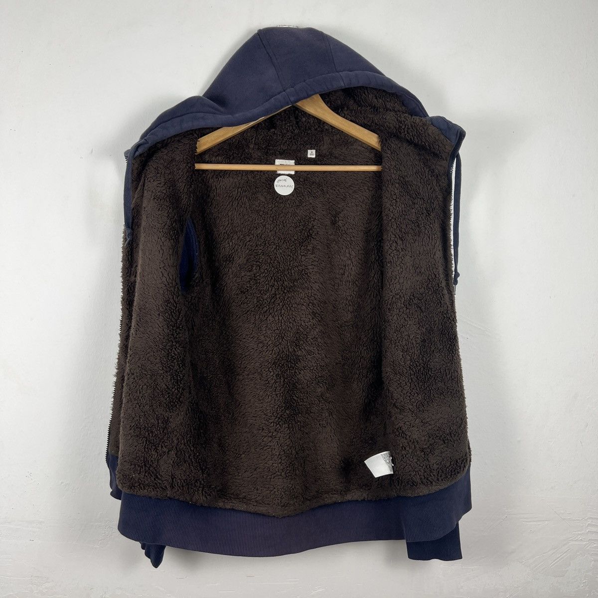 Uniqlo UNIQLO Fleece Lining SunFaded Hoodie Sweater J0106 Size US S / EU 44-46 / 1 - 5 Thumbnail