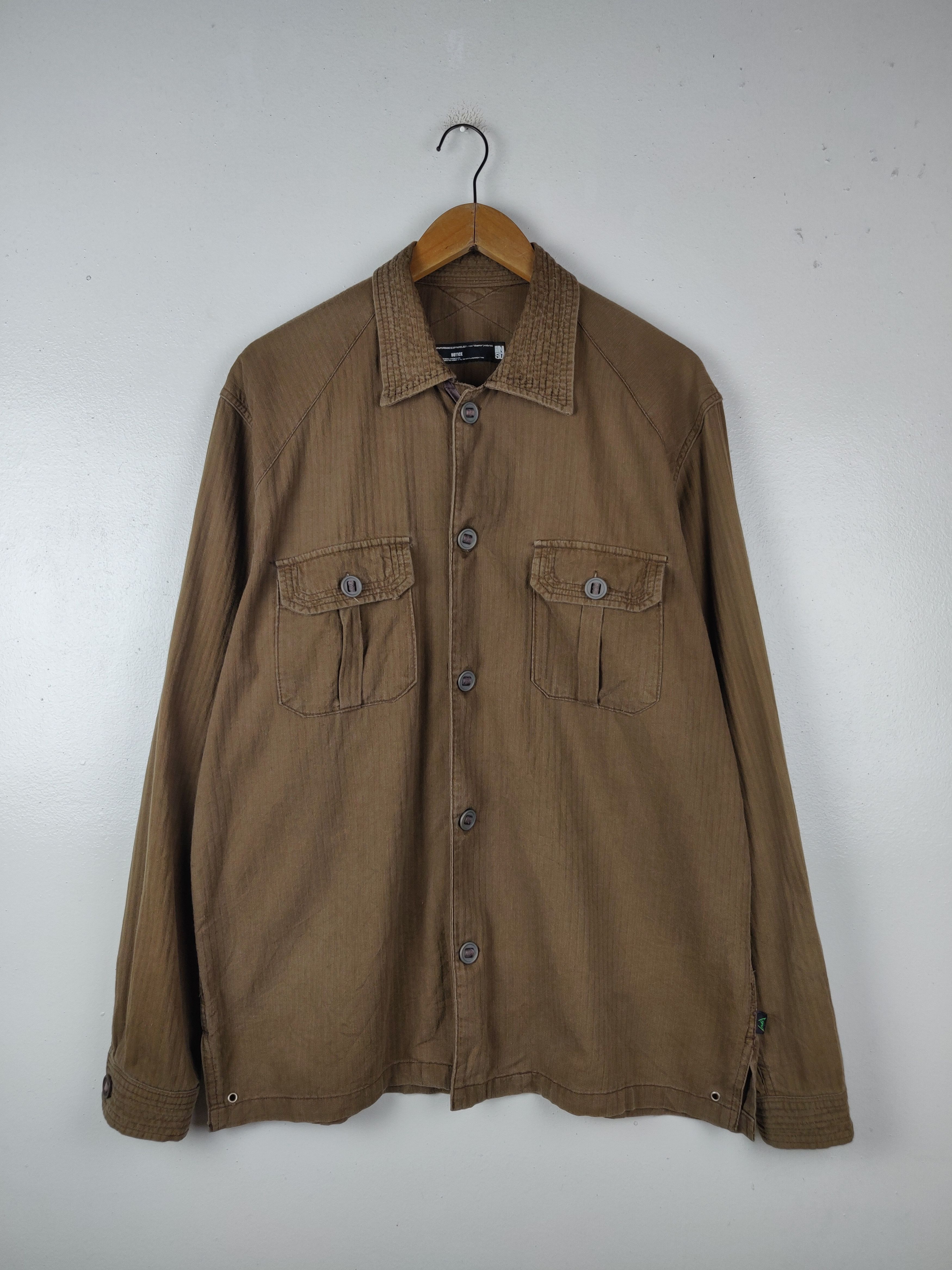 Japanese Brand Brth Breath Japan Button Ups Light Shirt Jacket Size US M / EU 48-50 / 2 - 2 Thumbnail