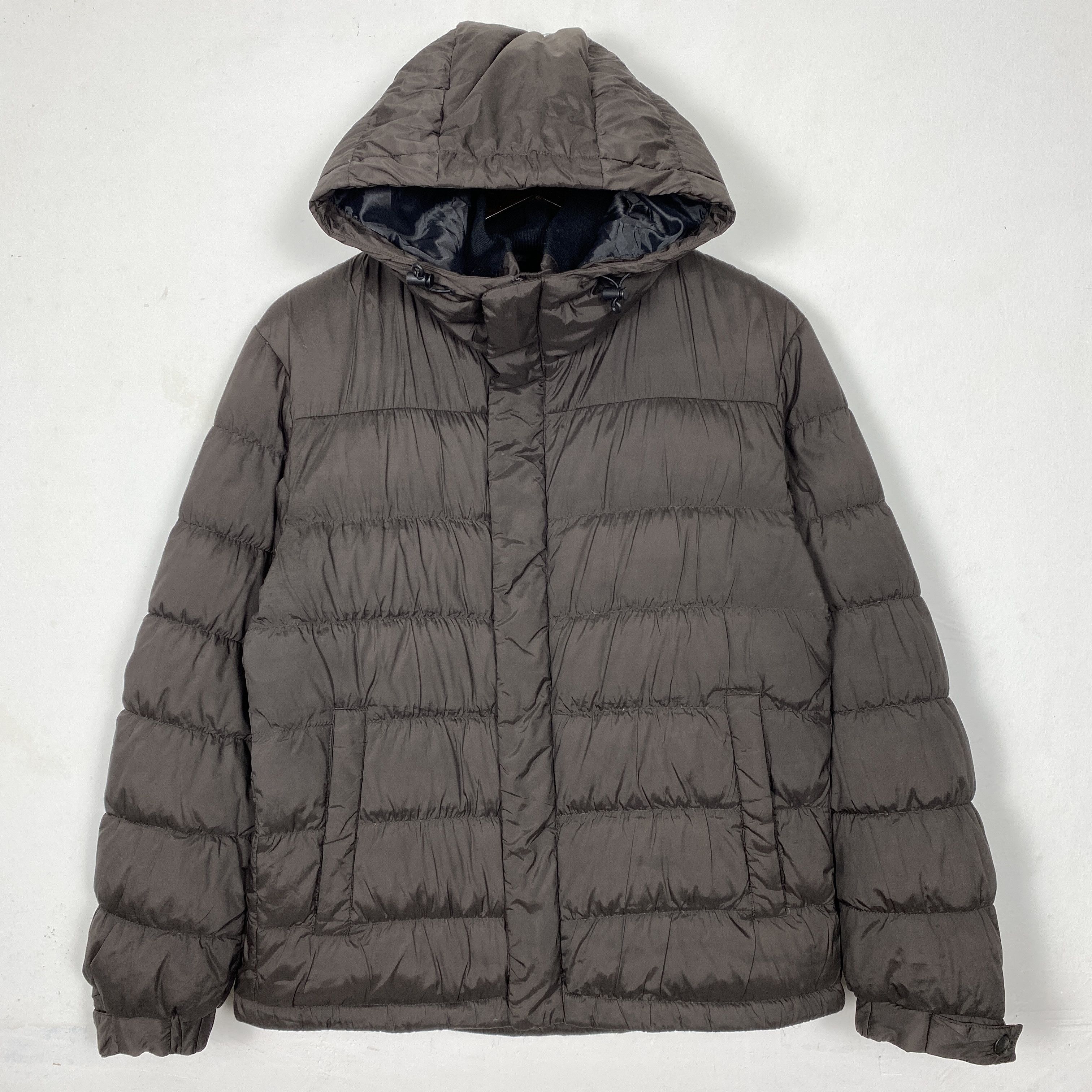 Uniqlo Vintage Uniqlo Puffer Hoodie Winter Jacket J0197 Size US S / EU 44-46 / 1 - 1 Thumbnail