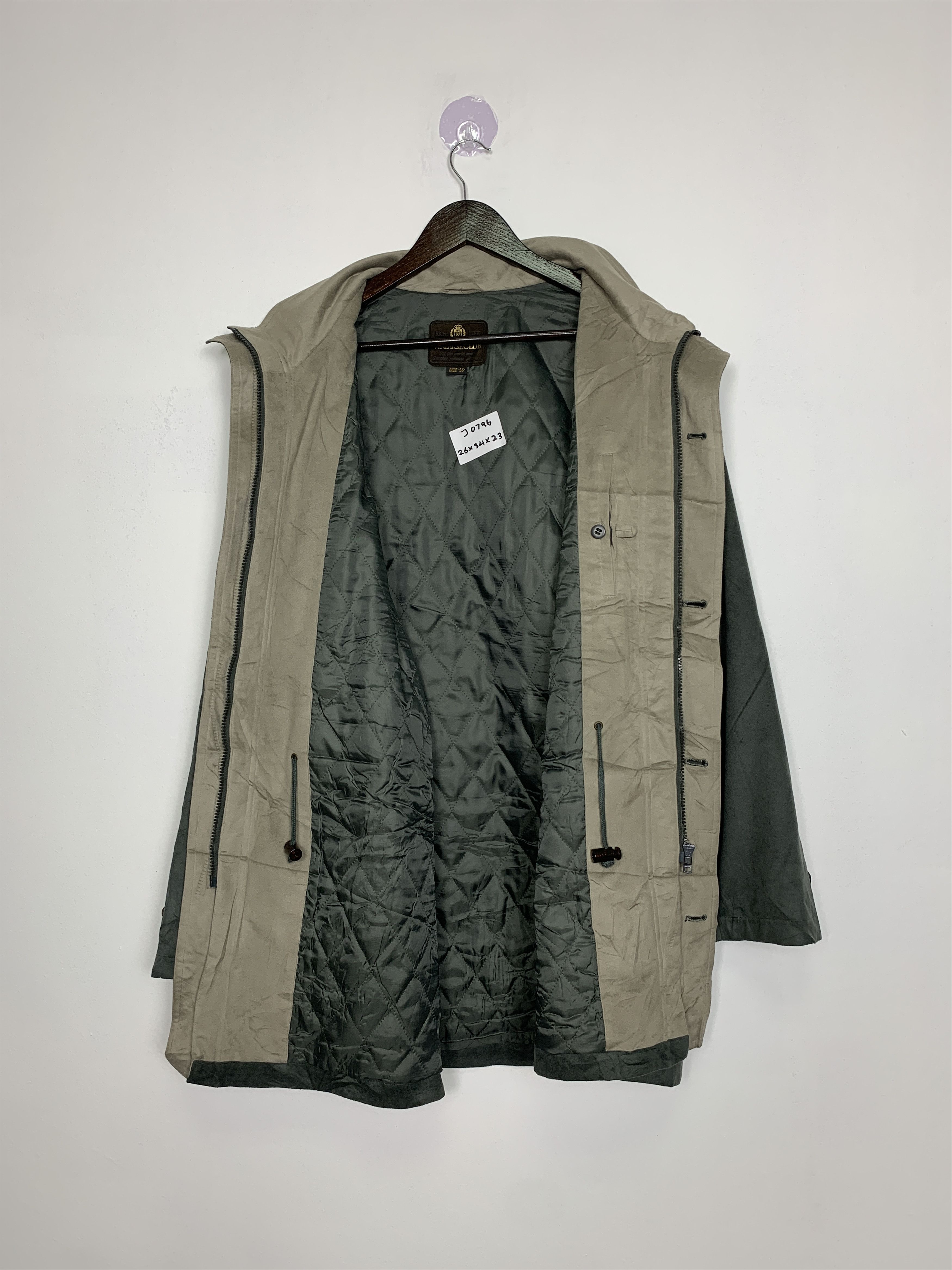 Japanese Brand VINTAGE CLUB Jackets Quilted Lining J0796 Size US L / EU 52-54 / 3 - 10 Thumbnail