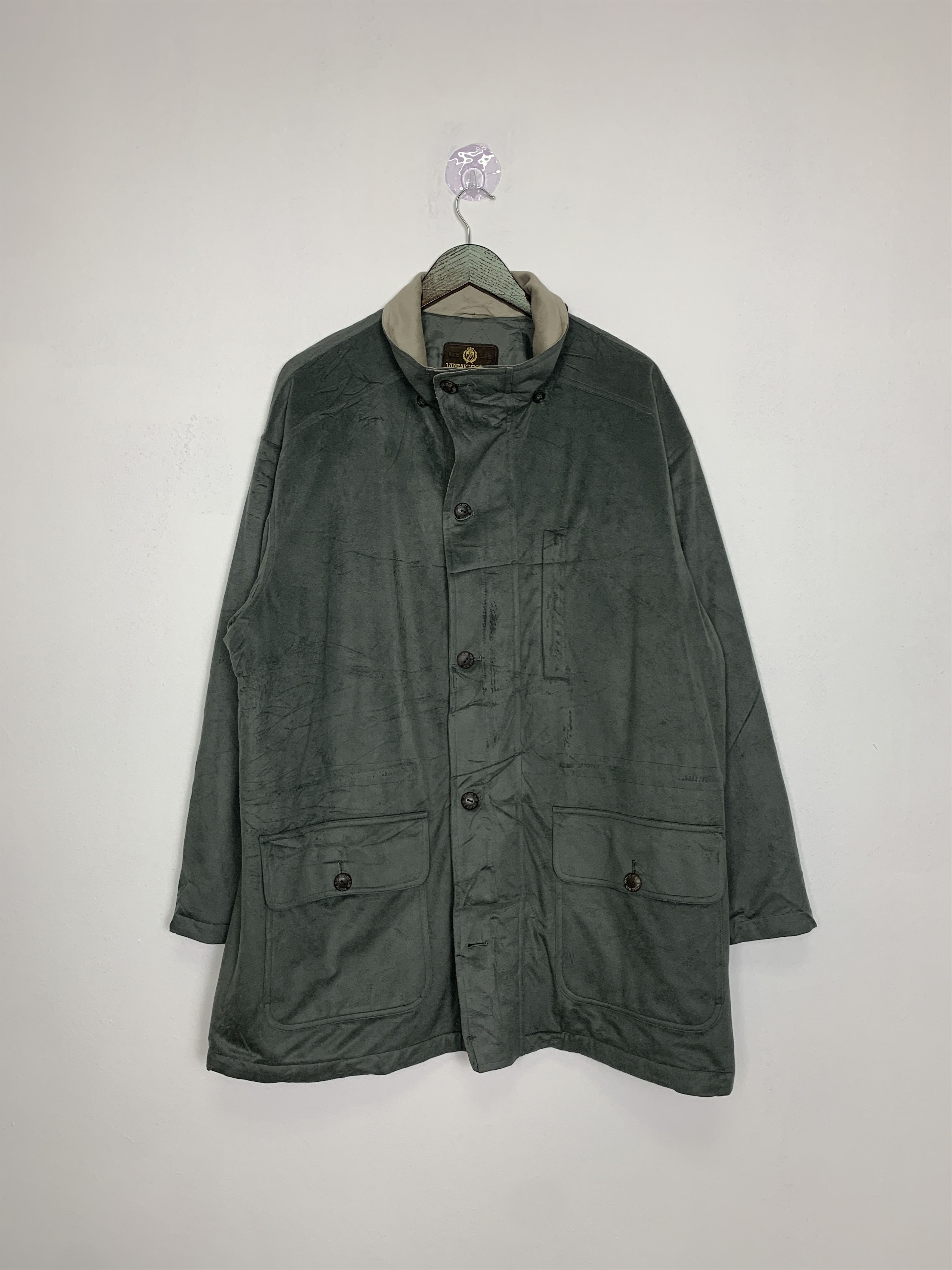 Japanese Brand VINTAGE CLUB Jackets Quilted Lining J0796 Size US L / EU 52-54 / 3 - 1 Thumbnail