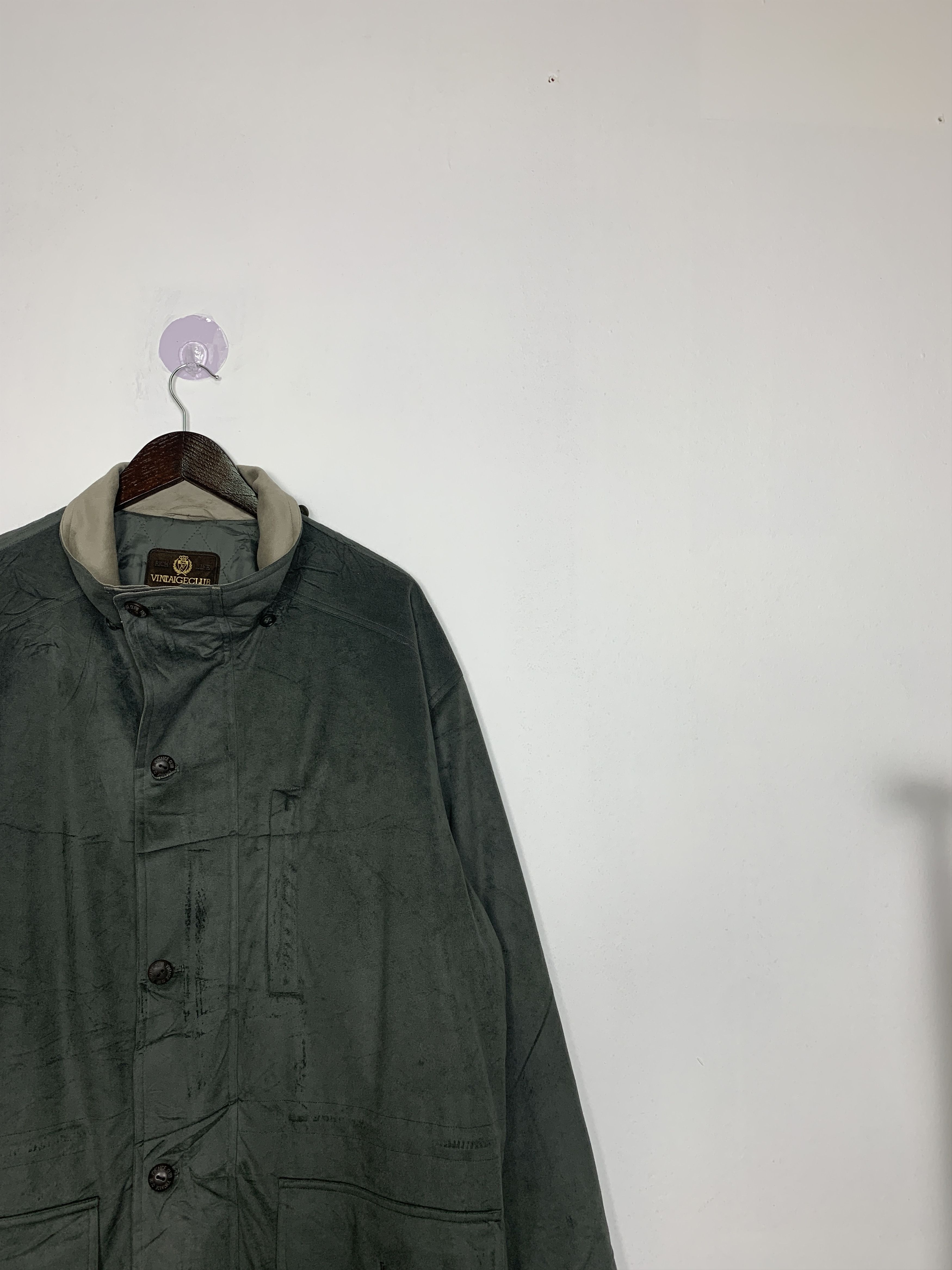 Japanese Brand VINTAGE CLUB Jackets Quilted Lining J0796 Size US L / EU 52-54 / 3 - 3 Thumbnail