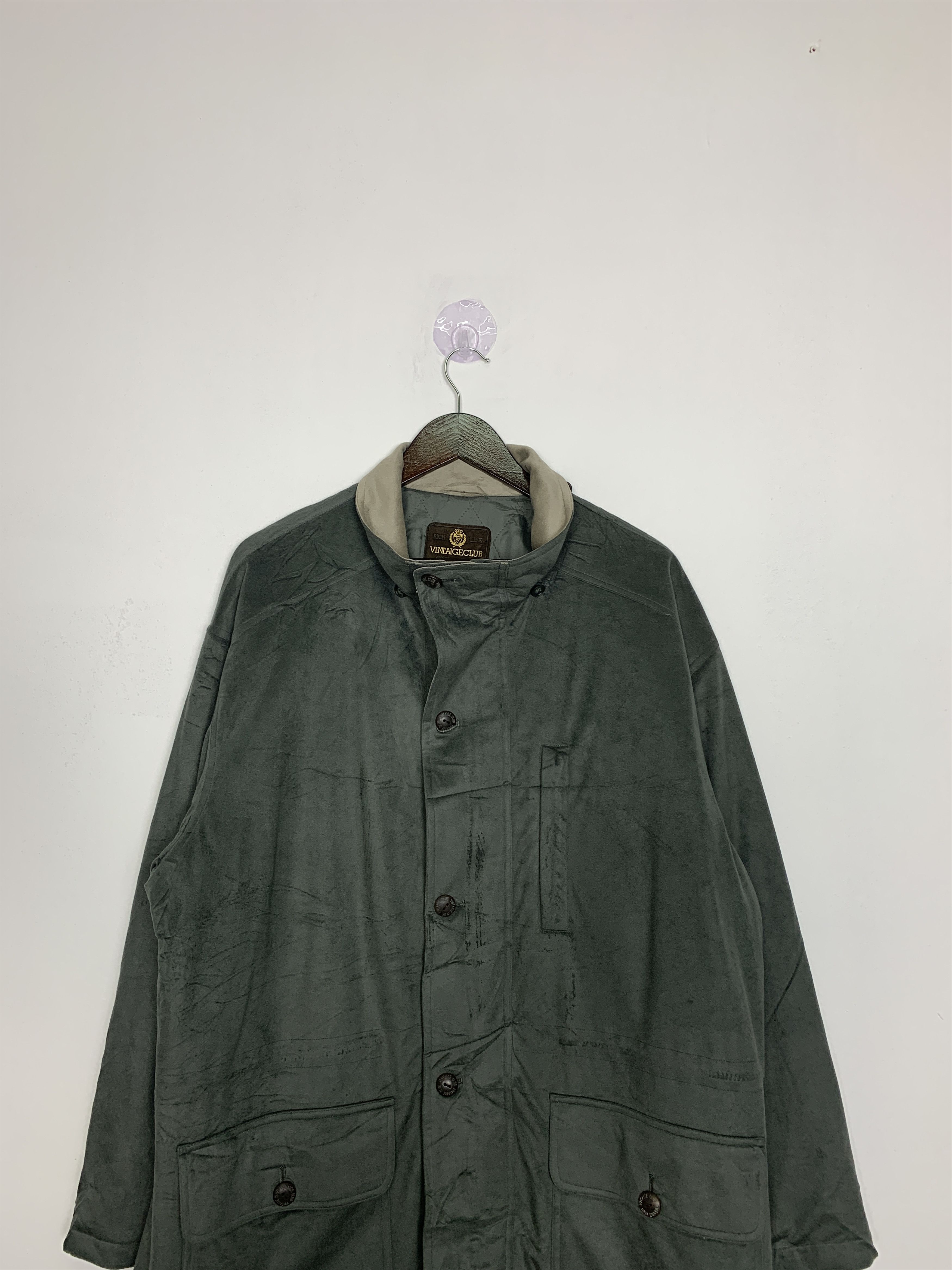 Japanese Brand VINTAGE CLUB Jackets Quilted Lining J0796 Size US L / EU 52-54 / 3 - 2 Thumbnail
