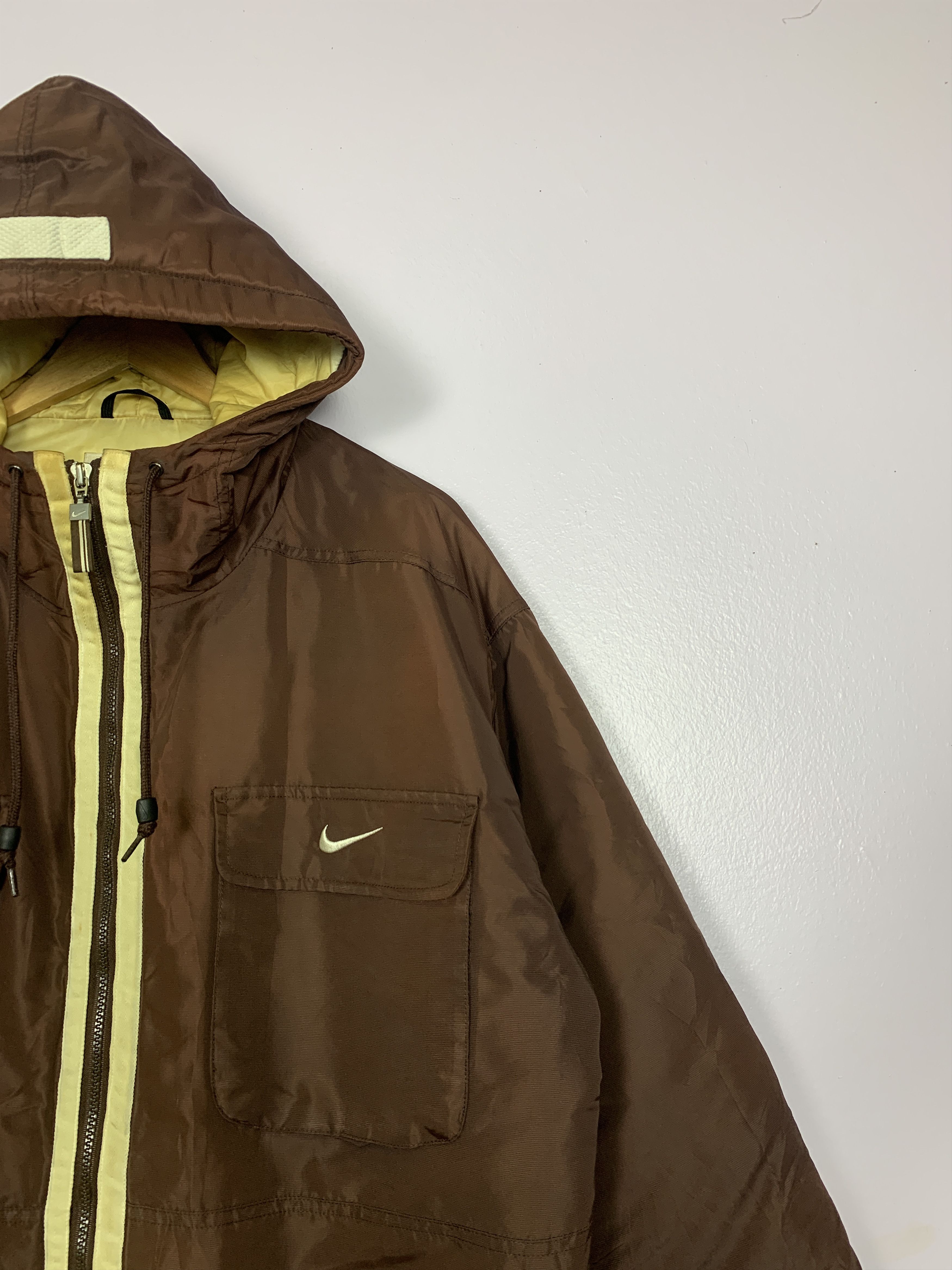 Nike Vintage NIKE Parkas Hooded Warm Puffer Lining J0744 Size US M / EU 48-50 / 2 - 3 Thumbnail