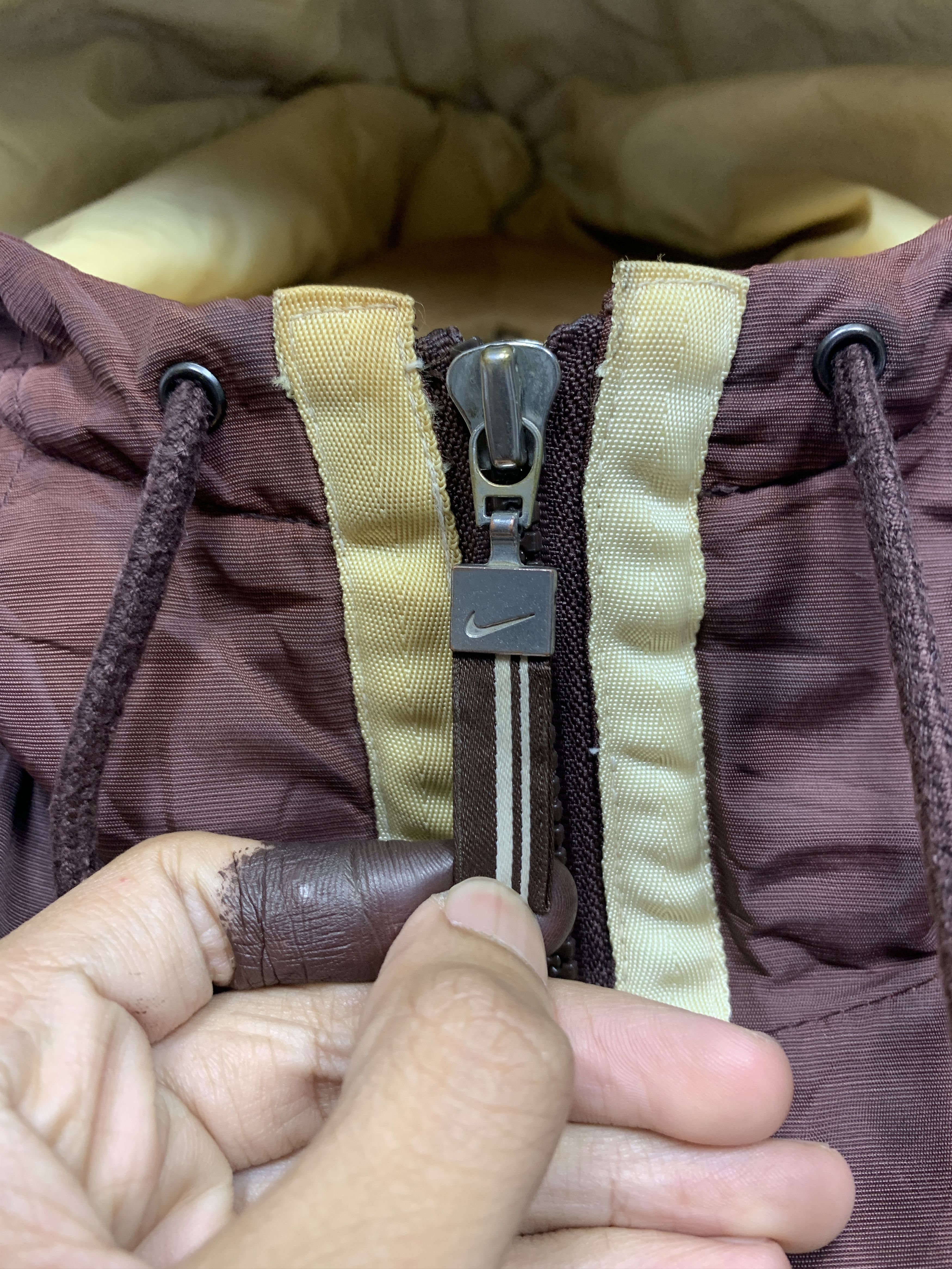 Nike Vintage NIKE Parkas Hooded Warm Puffer Lining J0744 Size US M / EU 48-50 / 2 - 6 Thumbnail