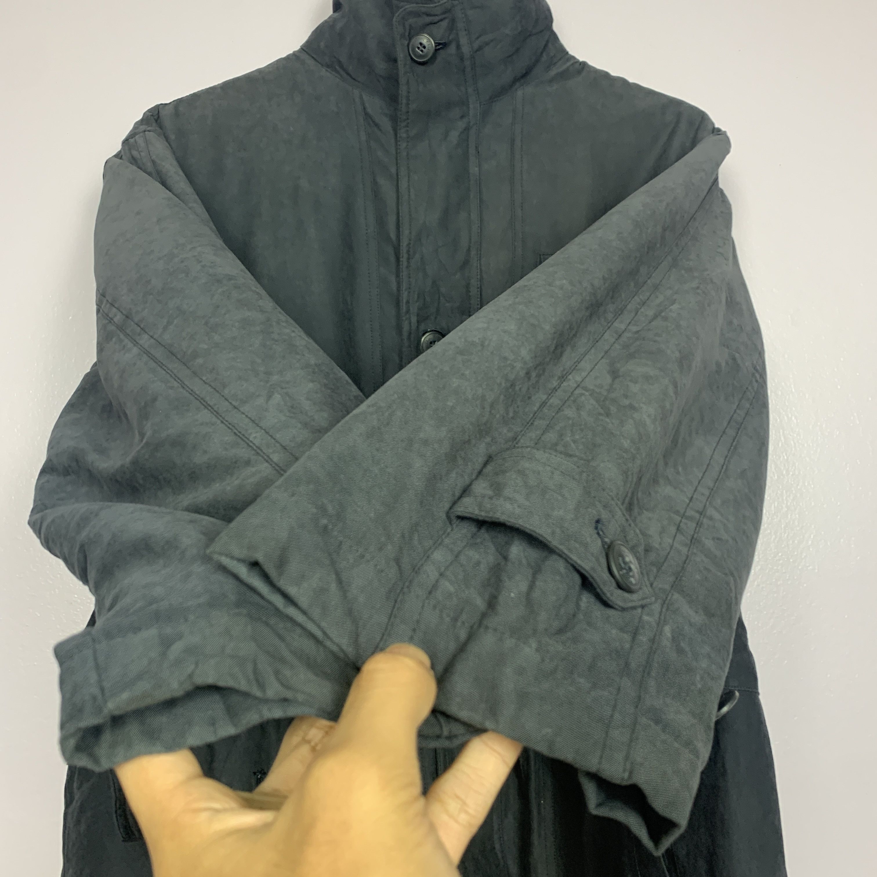 Vintage Vintage TROY BROS Cotton Fleece Quilted Lining Jacket J0259 Size US M / EU 48-50 / 2 - 4 Thumbnail