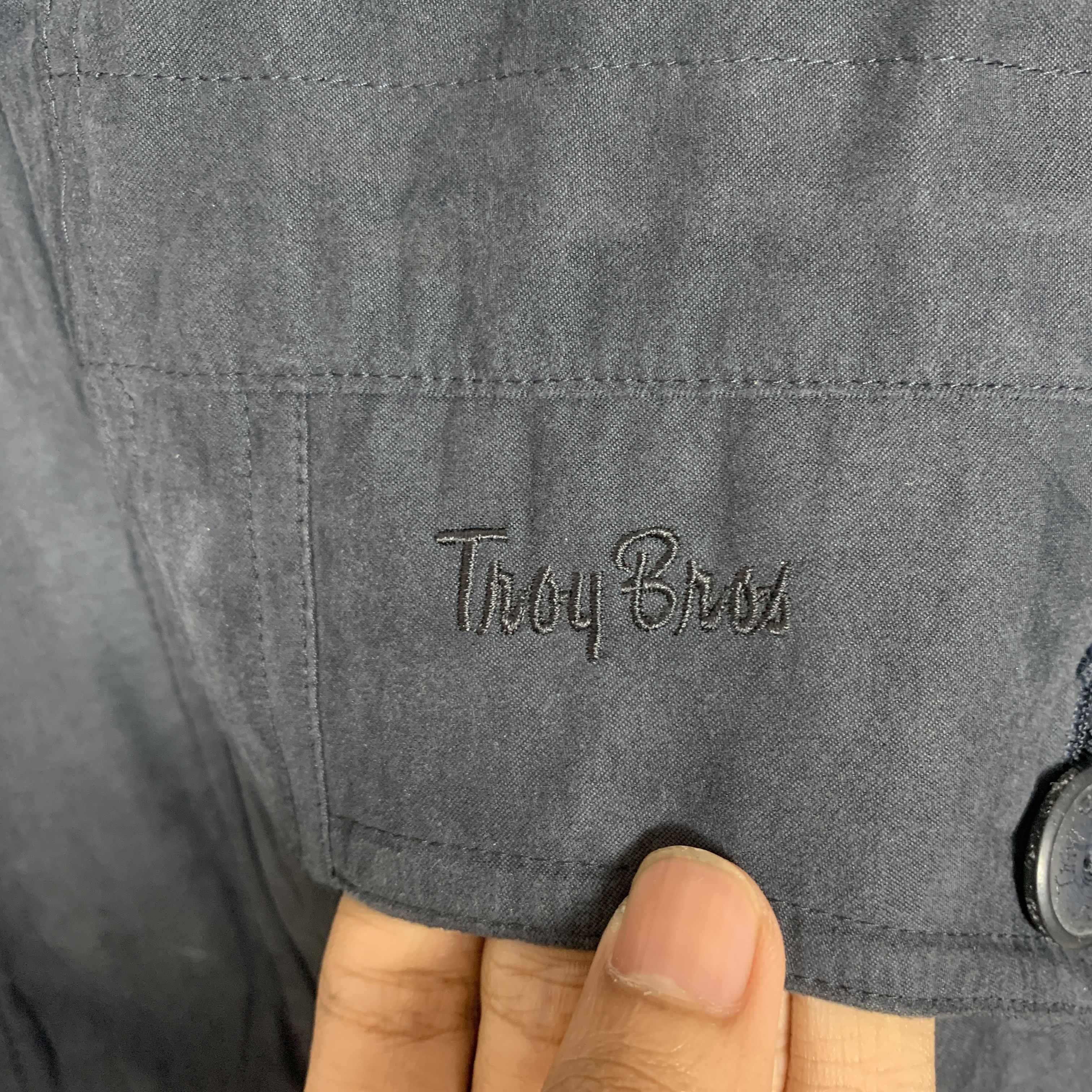 Vintage Vintage TROY BROS Cotton Fleece Quilted Lining Jacket J0259 Size US M / EU 48-50 / 2 - 6 Thumbnail