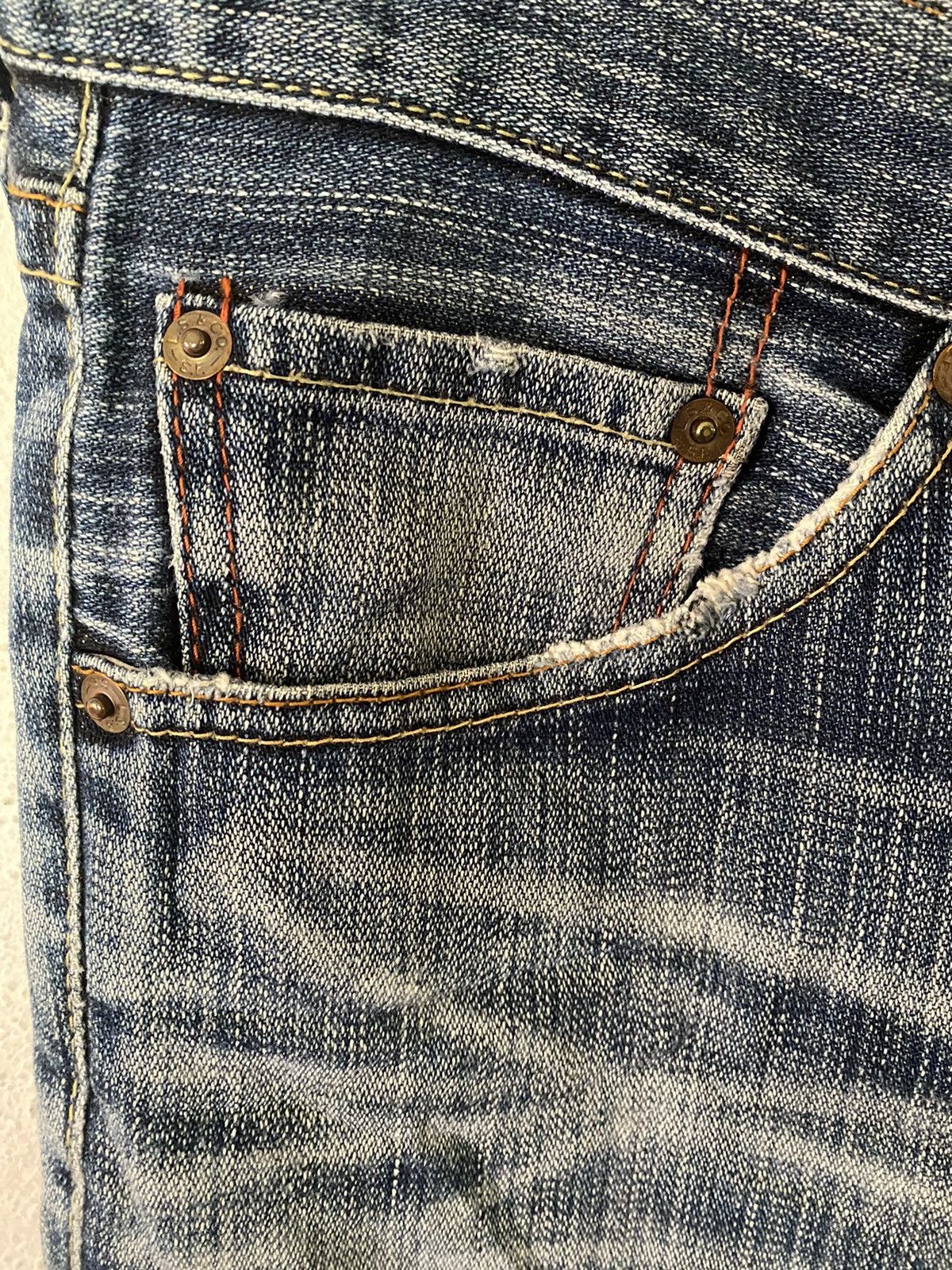Japanese Brand × Levi's Vintage Clothing × Vintage Vintage Levi’s 517 Distressed Flare PREMIUM Size US 32 / EU 48 - 4 Thumbnail