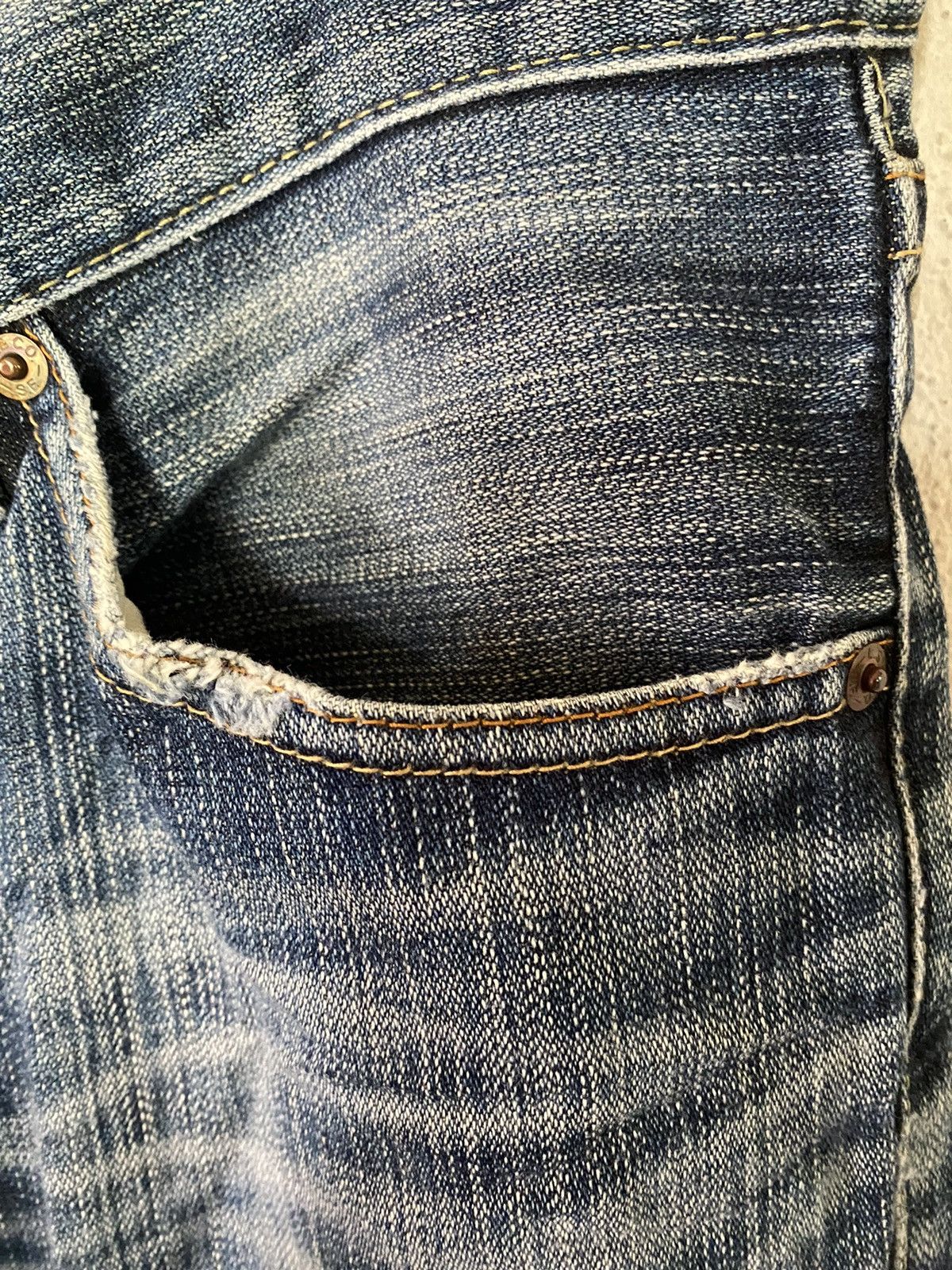 Japanese Brand × Levi's Vintage Clothing × Vintage Vintage Levi’s 517 Distressed Flare PREMIUM Size US 32 / EU 48 - 3 Thumbnail