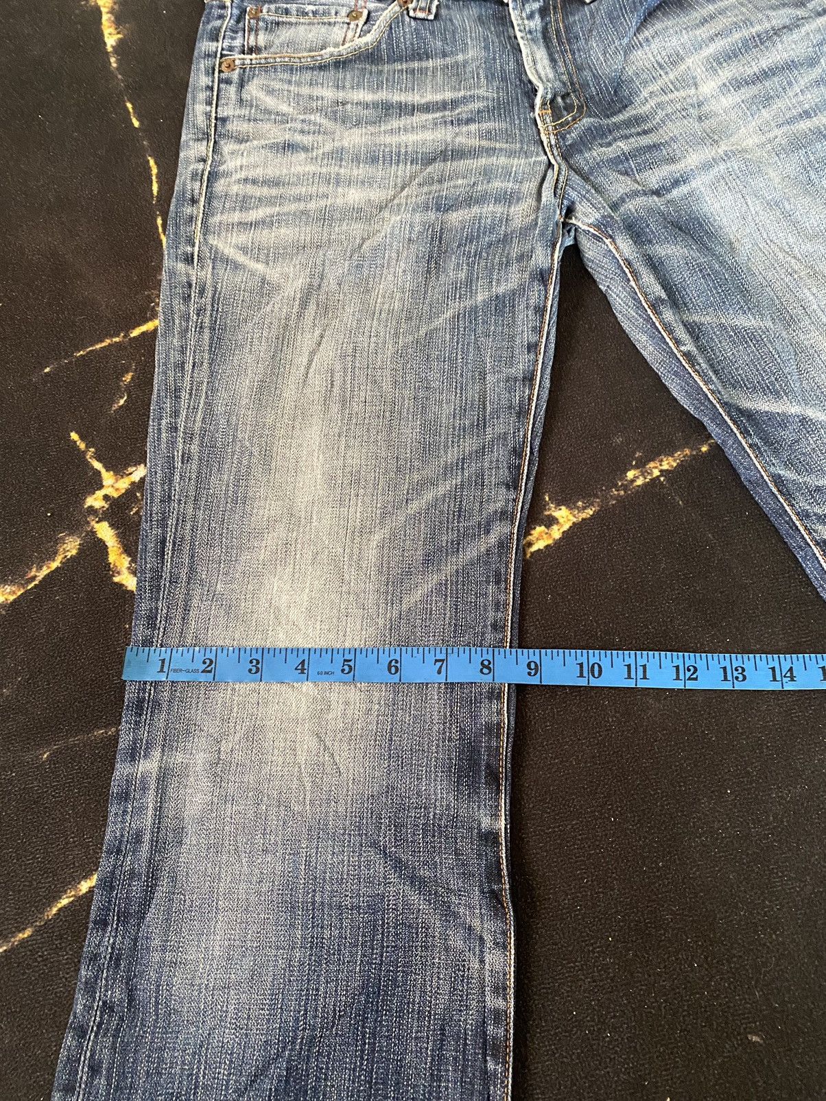 Japanese Brand × Levi's Vintage Clothing × Vintage Vintage Levi’s 517 Distressed Flare PREMIUM Size US 32 / EU 48 - 19 Thumbnail