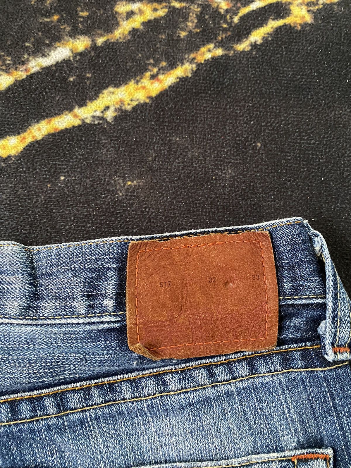 Japanese Brand × Levi's Vintage Clothing × Vintage Vintage Levi’s 517 Distressed Flare PREMIUM Size US 32 / EU 48 - 10 Thumbnail