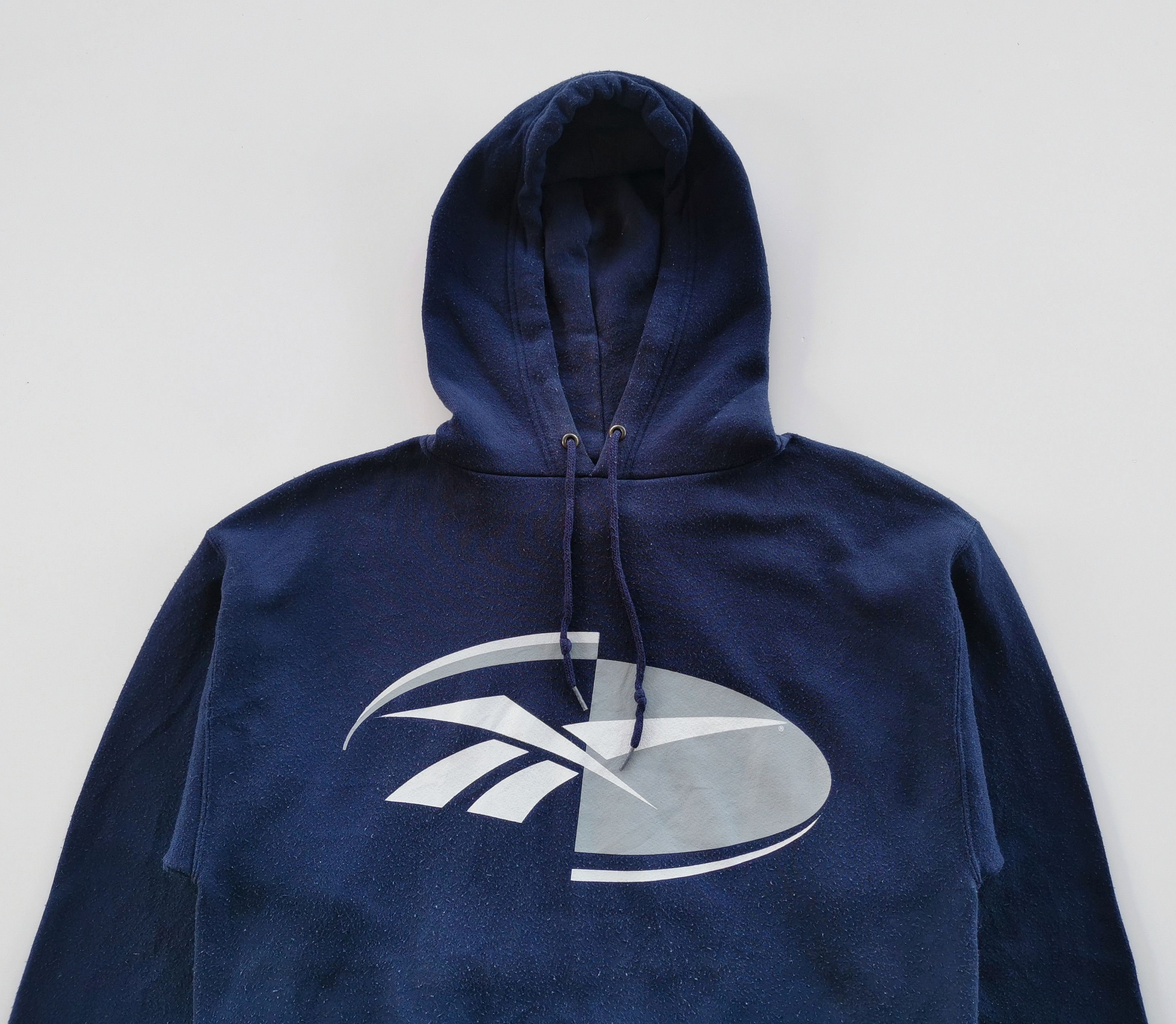 Reebok 90s Vintage Reebok Logo Hoodies Size US L / EU 52-54 / 3 - 3 Thumbnail