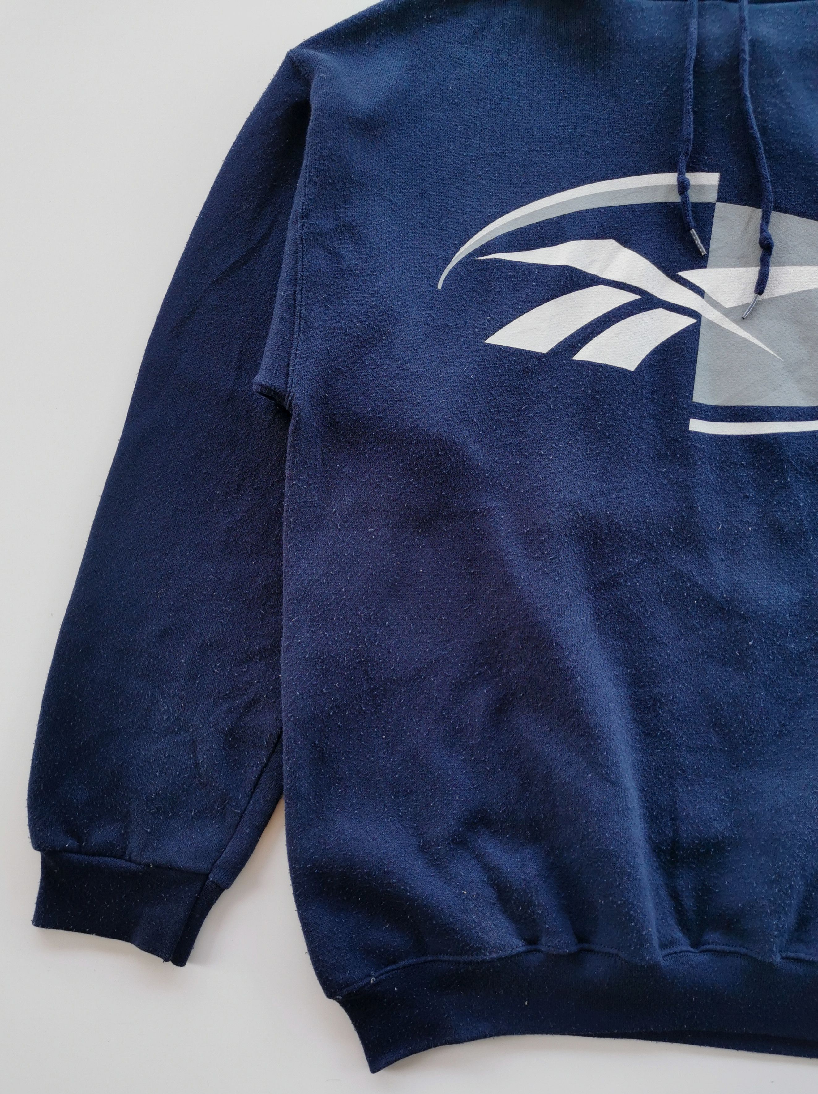 Reebok 90s Vintage Reebok Logo Hoodies Size US L / EU 52-54 / 3 - 5 Thumbnail