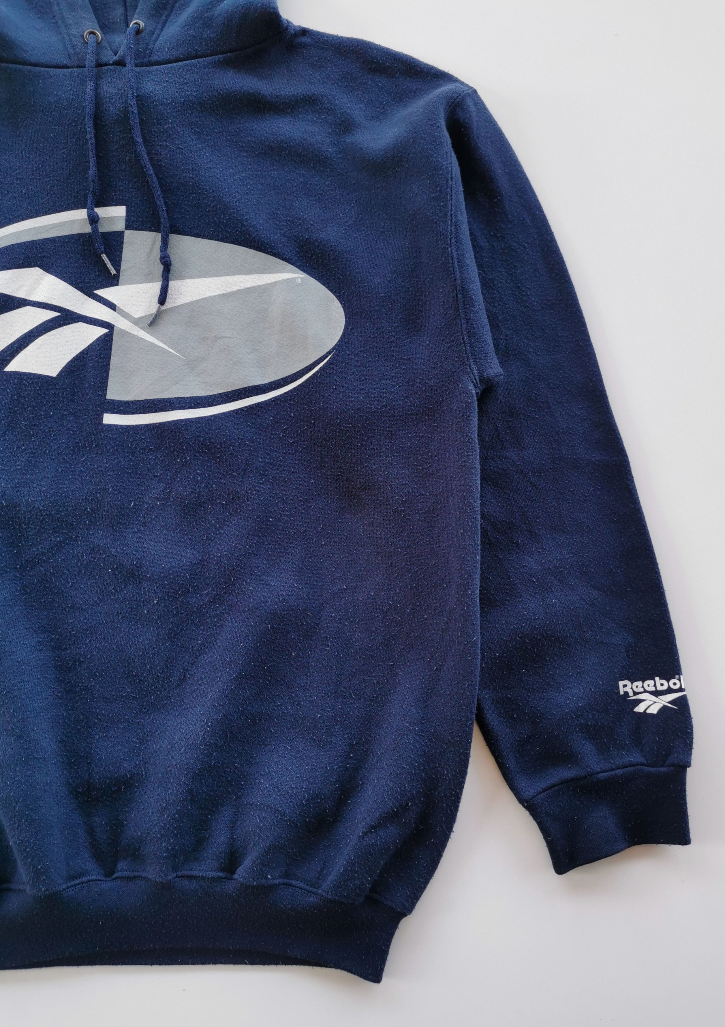 Reebok 90s Vintage Reebok Logo Hoodies Size US L / EU 52-54 / 3 - 6 Thumbnail