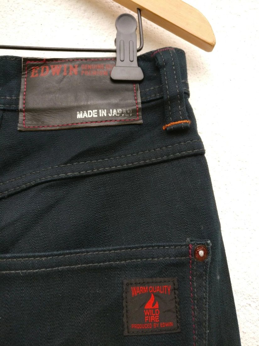 Edwin Vintage Edwin Wild Fire Denim Bottom Jeans Trousers Size US 31 - 17 Thumbnail