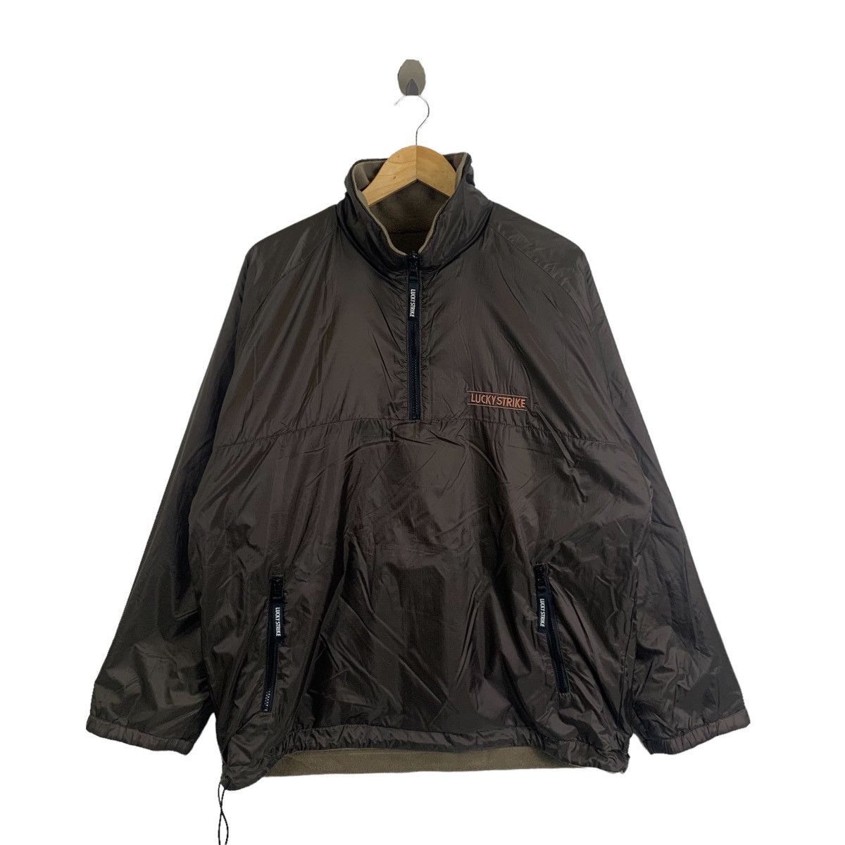 Sports Specialties × Vintage Vintage LUCKY STRIKE Two Side Fleece Reversible Jacket Size US XL / EU 56 / 4 - 2 Thumbnail