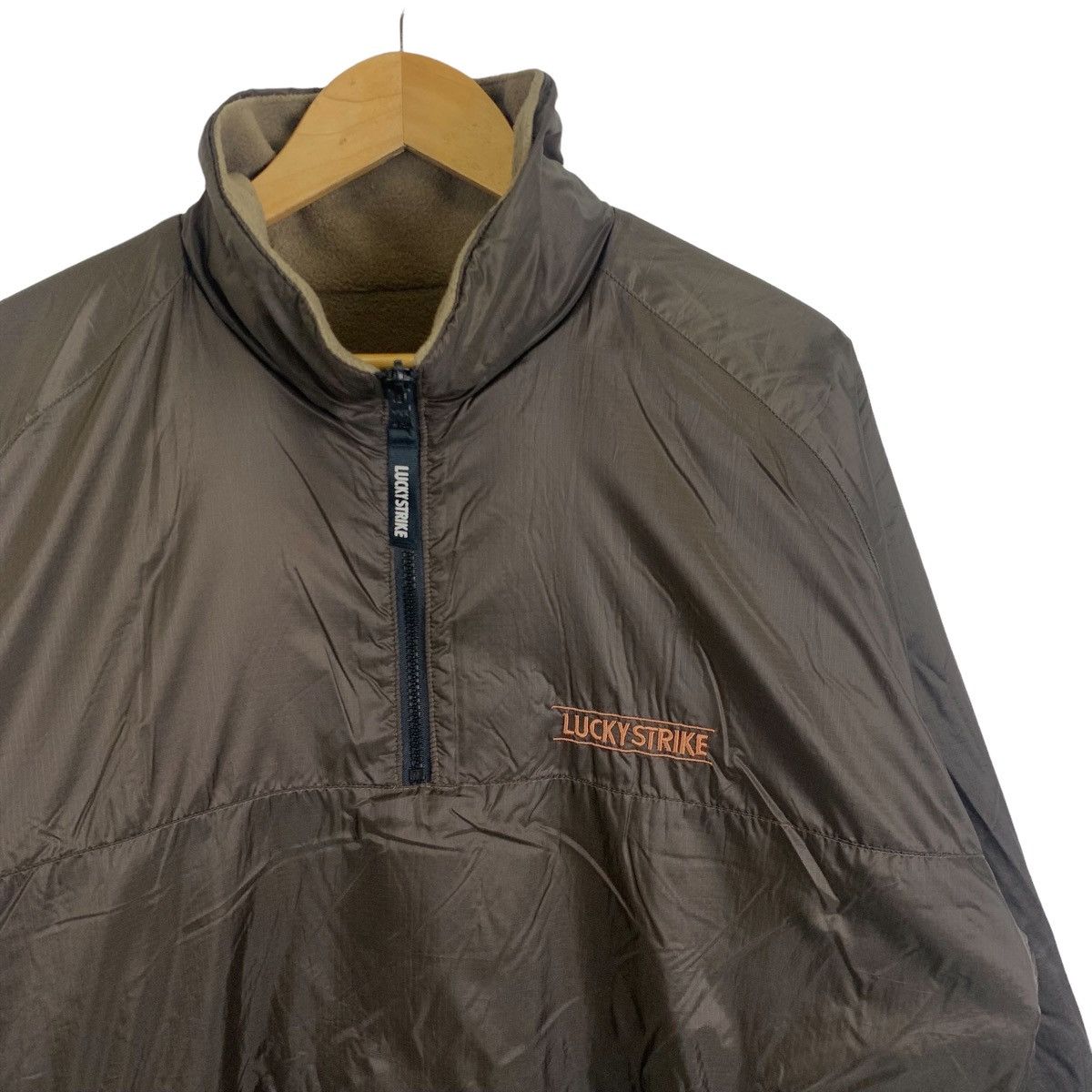 Sports Specialties × Vintage Vintage LUCKY STRIKE Two Side Fleece Reversible Jacket Size US XL / EU 56 / 4 - 10 Thumbnail
