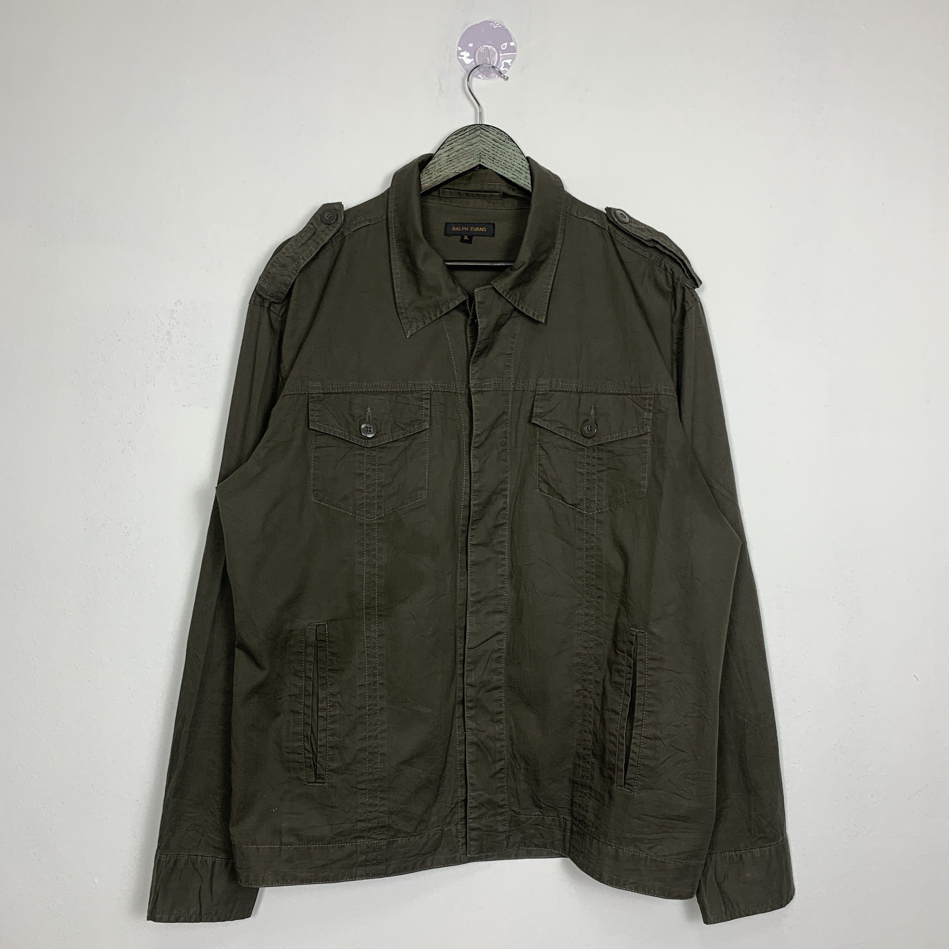Japanese Brand Vintage RALPH EVANS Workwear Jackets J0815 Size US M / EU 48-50 / 2 - 1 Thumbnail