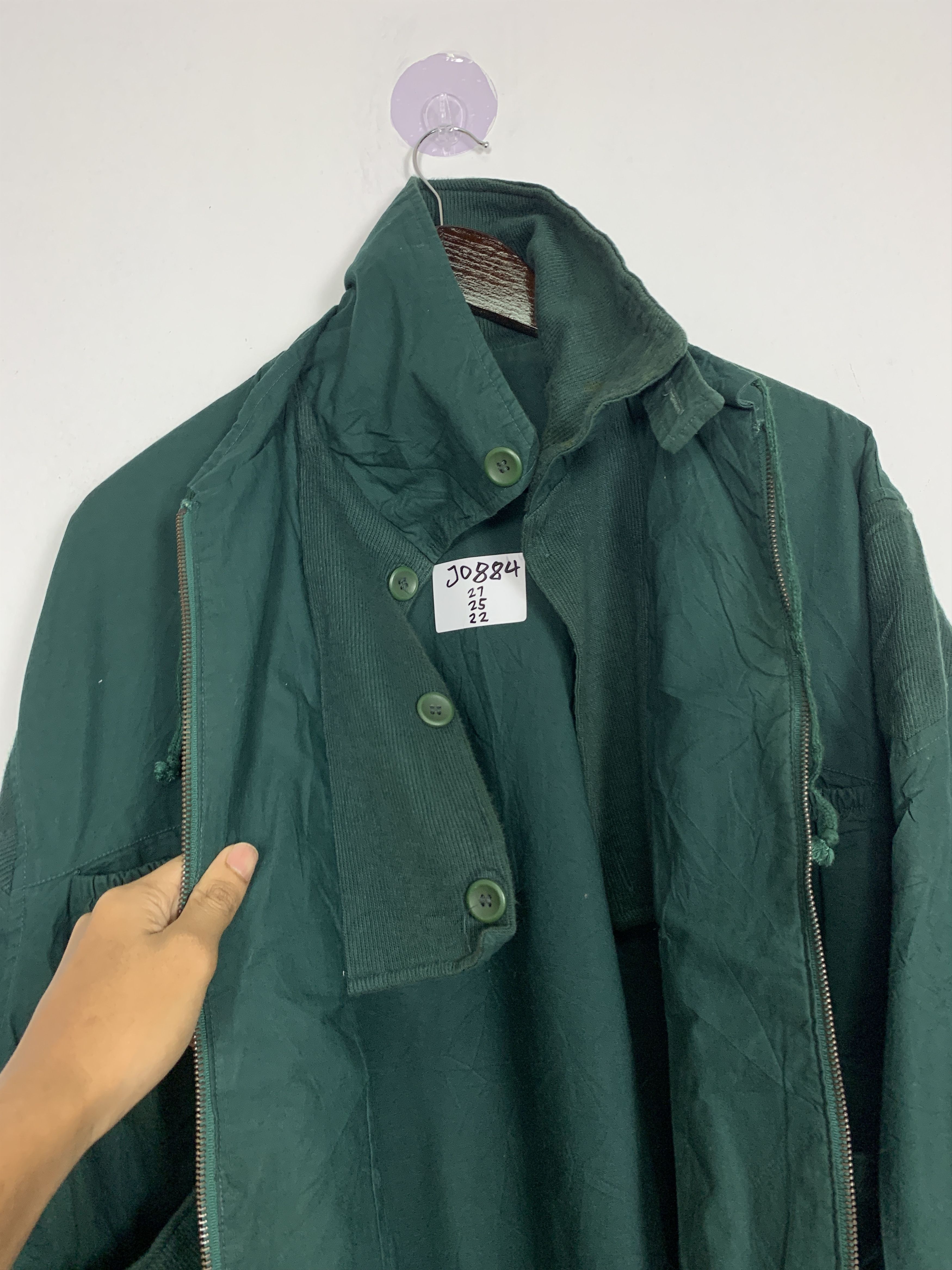 Japanese Brand Vintage KAN KAN FILLE Zip Up Multi Pocket Jacket J0884 Size US M / EU 48-50 / 2 - 7 Thumbnail