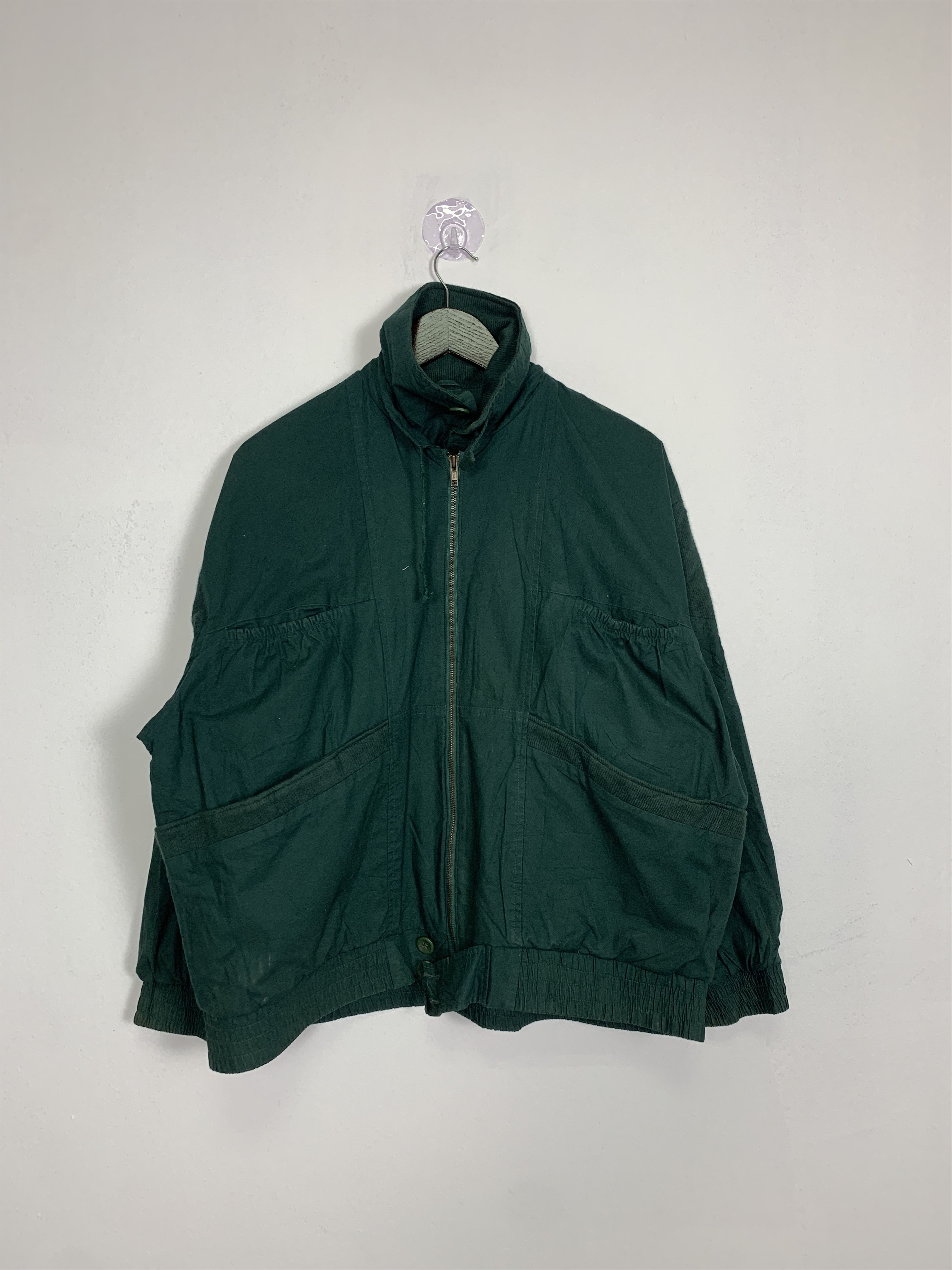 Japanese Brand Vintage KAN KAN FILLE Zip Up Multi Pocket Jacket J0884 Size US M / EU 48-50 / 2 - 2 Thumbnail