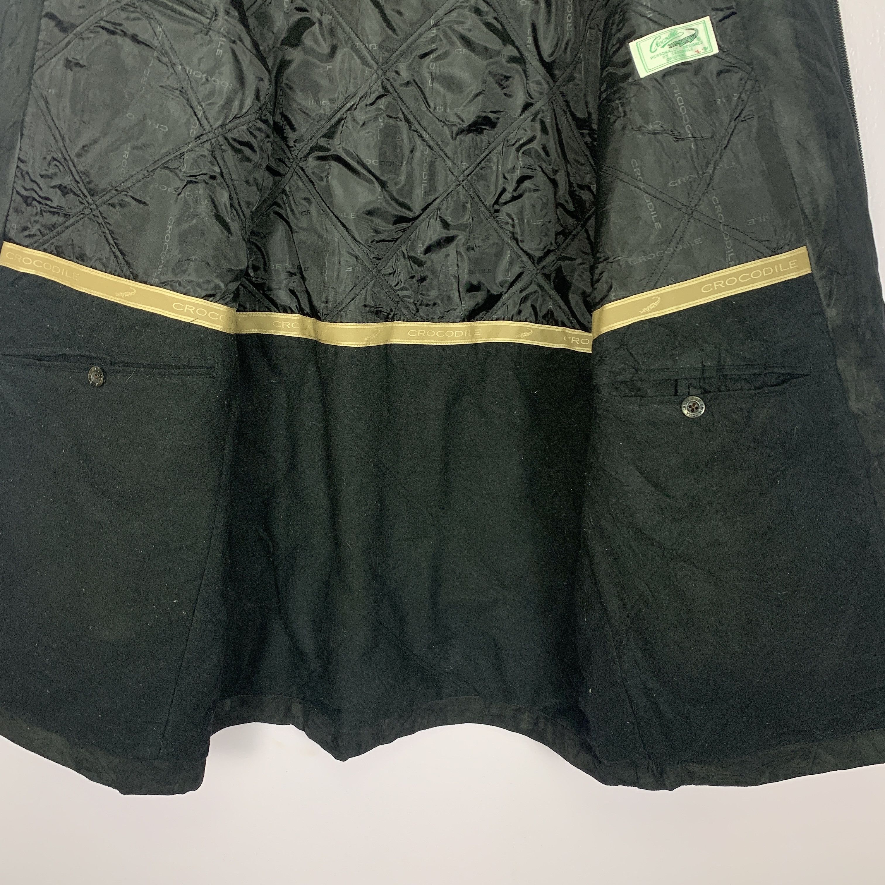 Japanese Brand Vintage CROCODILE Multi Pocket Quilted Lining Jacket J0252 Size US M / EU 48-50 / 2 - 12 Thumbnail