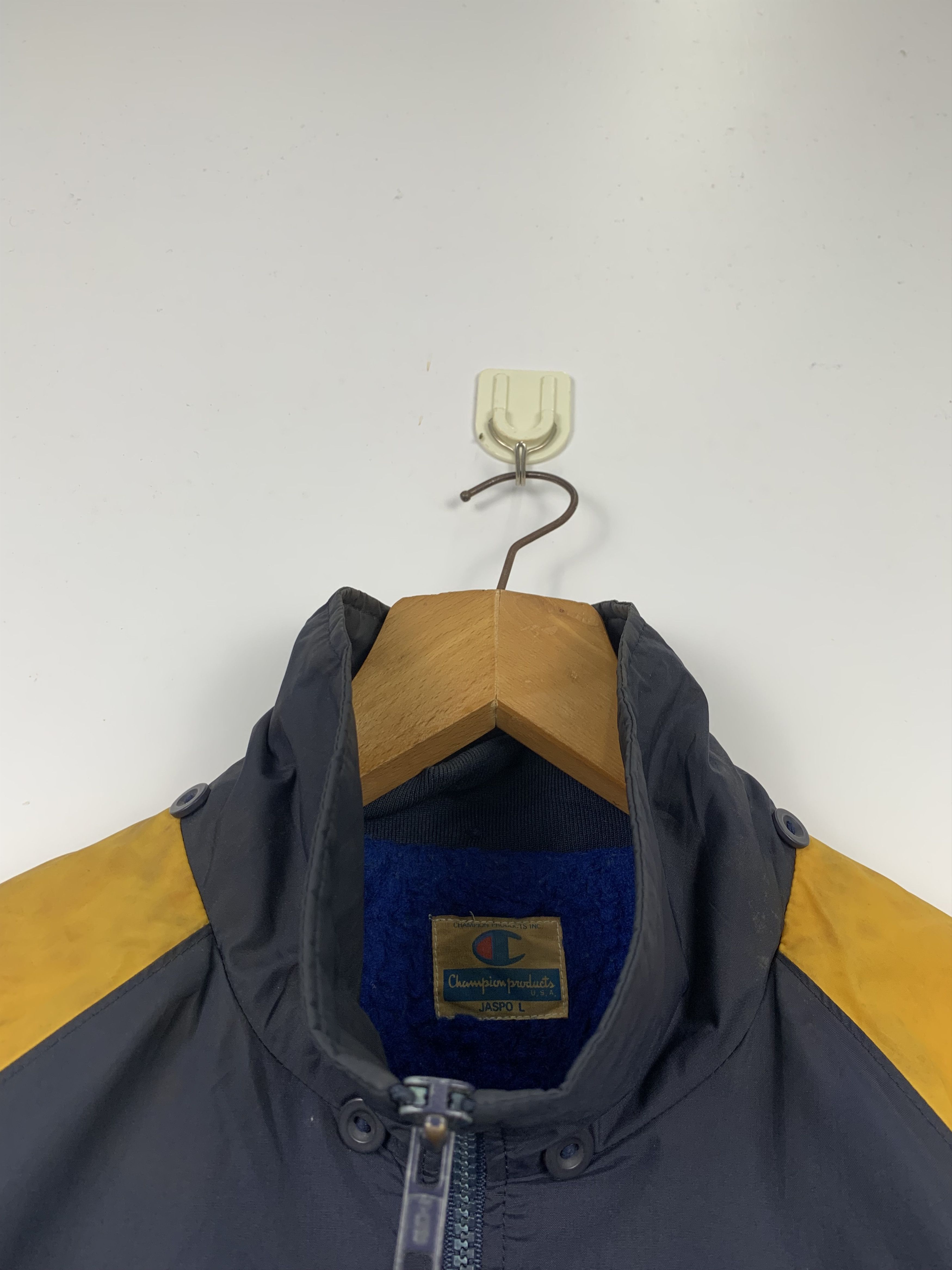 Champion Vintage CHAMPION Product Jackets Blue Fleece Lining J0310 Size US M / EU 48-50 / 2 - 10 Thumbnail