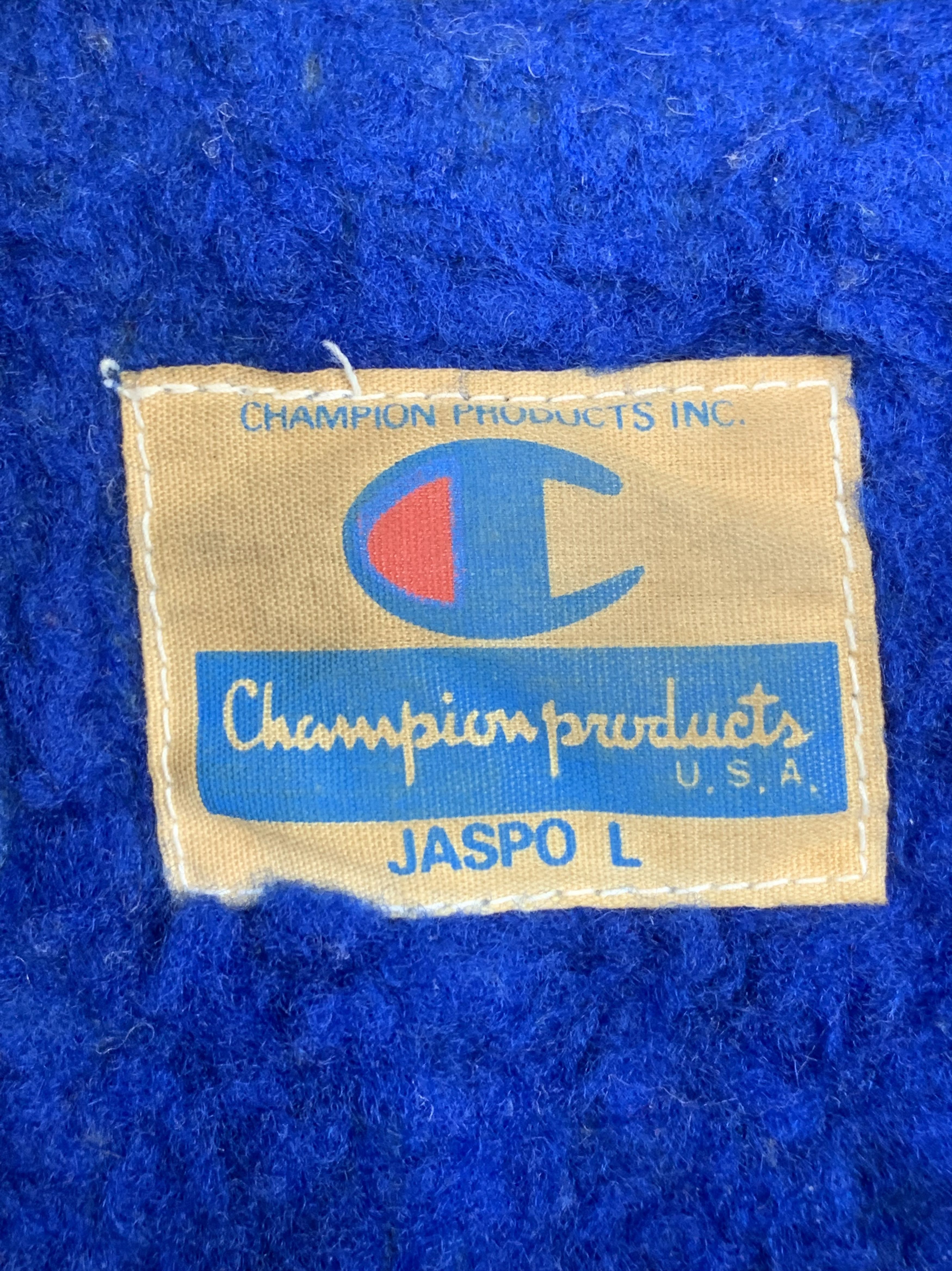 Champion Vintage CHAMPION Product Jackets Blue Fleece Lining J0310 Size US M / EU 48-50 / 2 - 13 Thumbnail