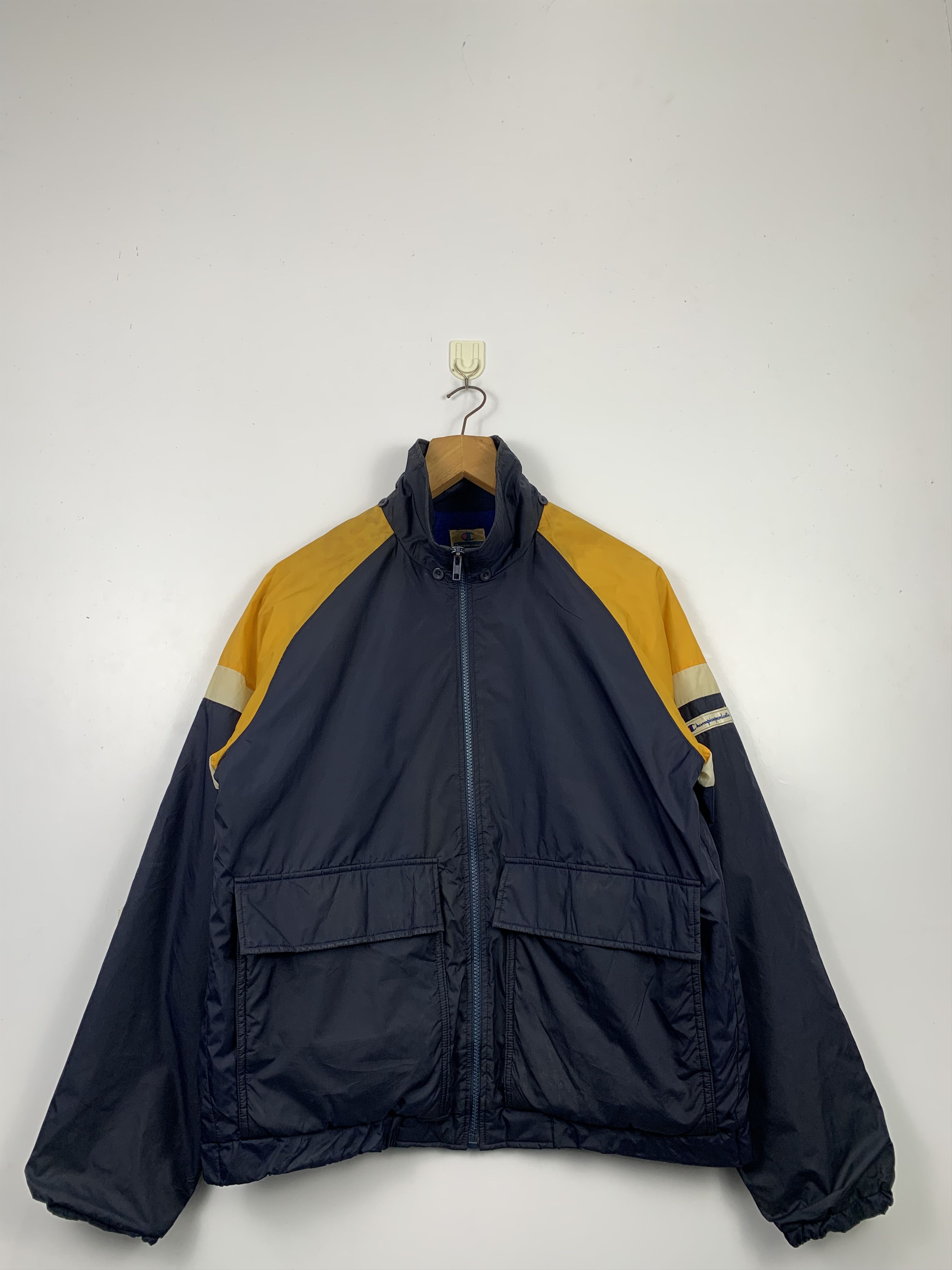 Champion Vintage CHAMPION Product Jackets Blue Fleece Lining J0310 Size US M / EU 48-50 / 2 - 1 Thumbnail