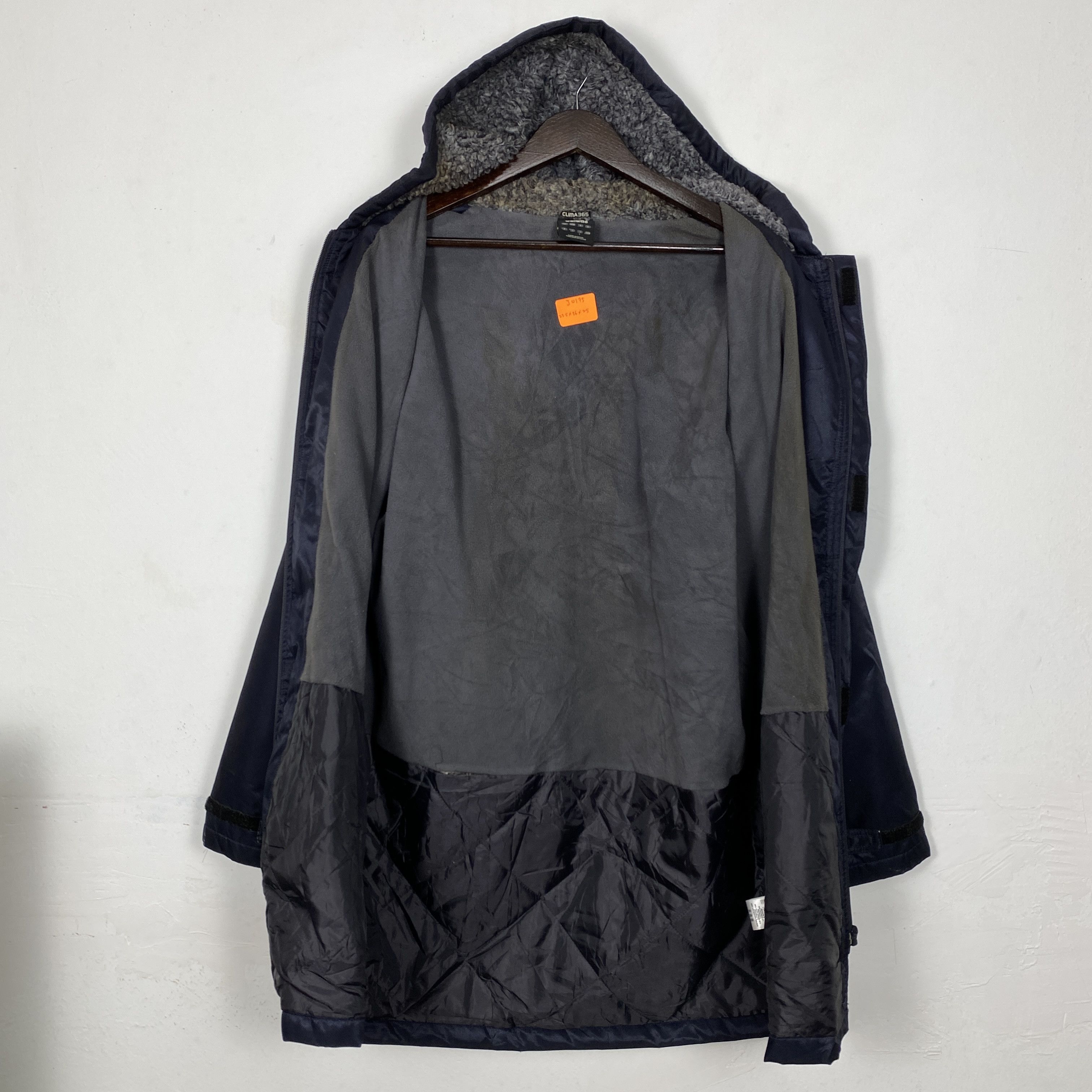 Adidas Vintage Adidas Big Logo Fleec Lining Parkas J0175 Size US M / EU 48-50 / 2 - 10 Thumbnail