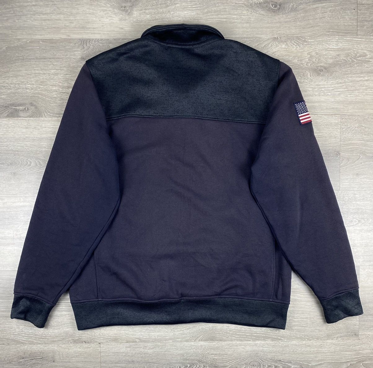 Eddie Bauer Vintage Eddie Bauer United States Patches Sweater Jacket Size US L / EU 52-54 / 3 - 9 Thumbnail
