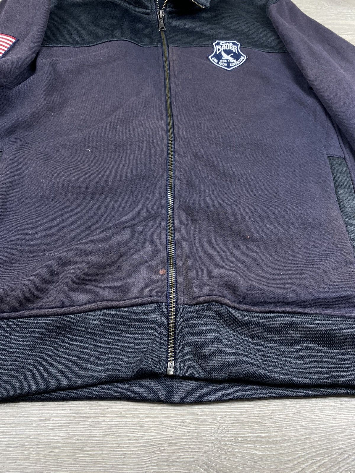 Eddie Bauer Vintage Eddie Bauer United States Patches Sweater Jacket Size US L / EU 52-54 / 3 - 5 Thumbnail