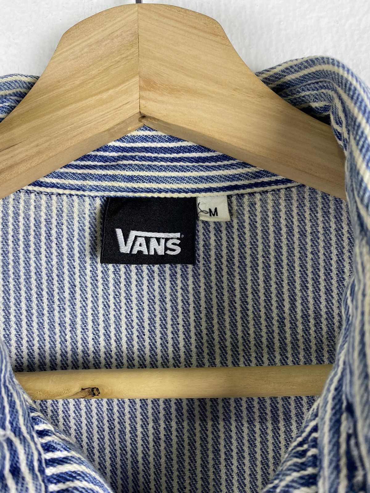 Vans Vintage Vans California Hickory Stripes Button Up Shirts Size US M / EU 48-50 / 2 - 4 Thumbnail