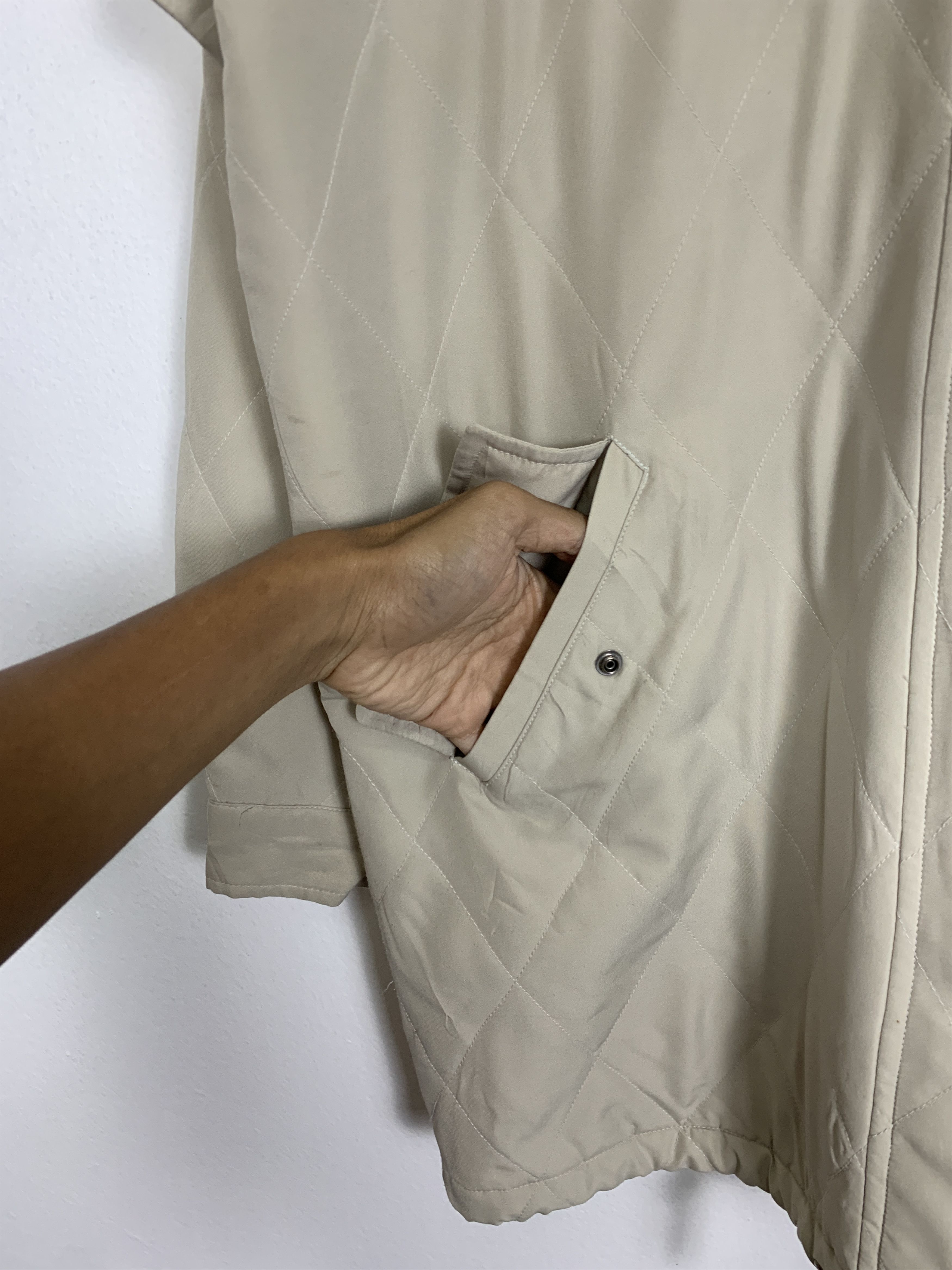 Japanese Brand Vintage JAPANESE BRAND F6 Quilted Zip Up Parkas J0885 Size M / US 6-8 / IT 42-44 - 5 Thumbnail