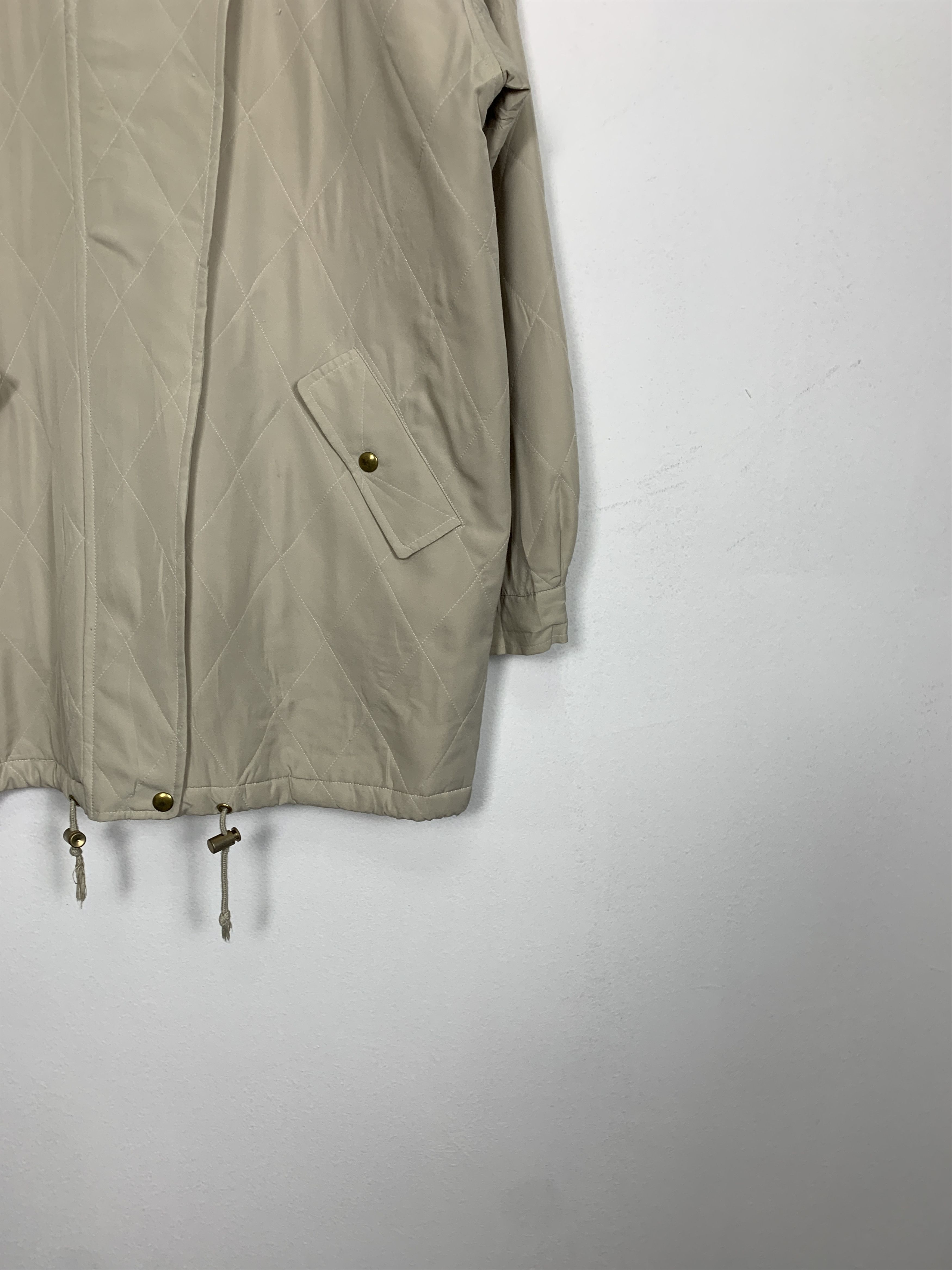 Japanese Brand Vintage JAPANESE BRAND F6 Quilted Zip Up Parkas J0885 Size M / US 6-8 / IT 42-44 - 4 Thumbnail