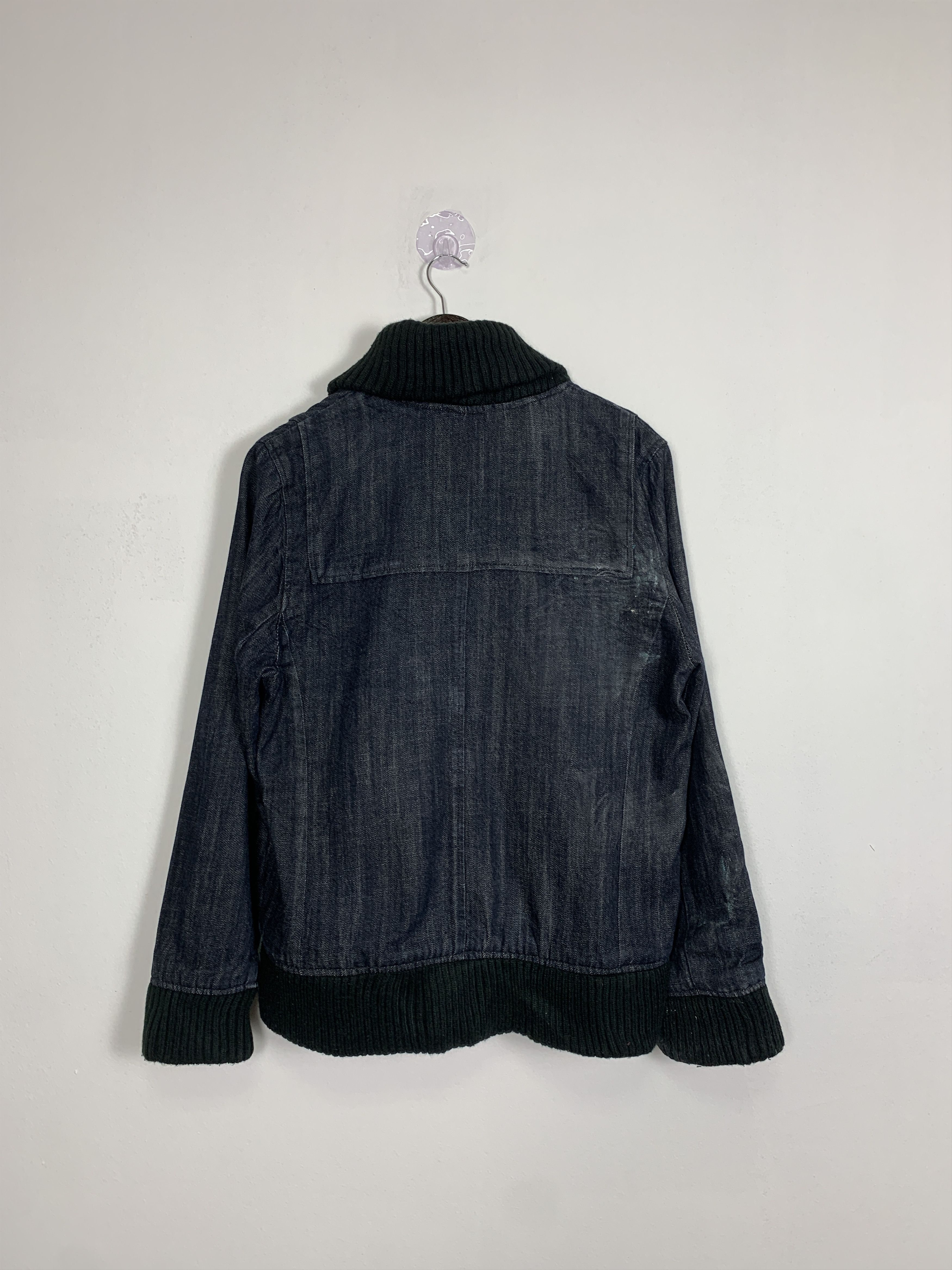 Japanese Brand Vintage JAPANESE BRAND Denim Rare Design Jacket J0842 Size US M / EU 48-50 / 2 - 6 Thumbnail