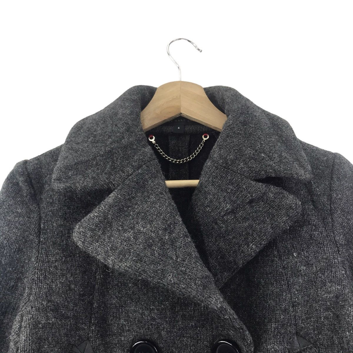 Marc Jacobs MARC By MARC JACOBS United States Brand Wool Duffle Coat Size XS / US 0-2 / IT 36-38 - 2 Thumbnail